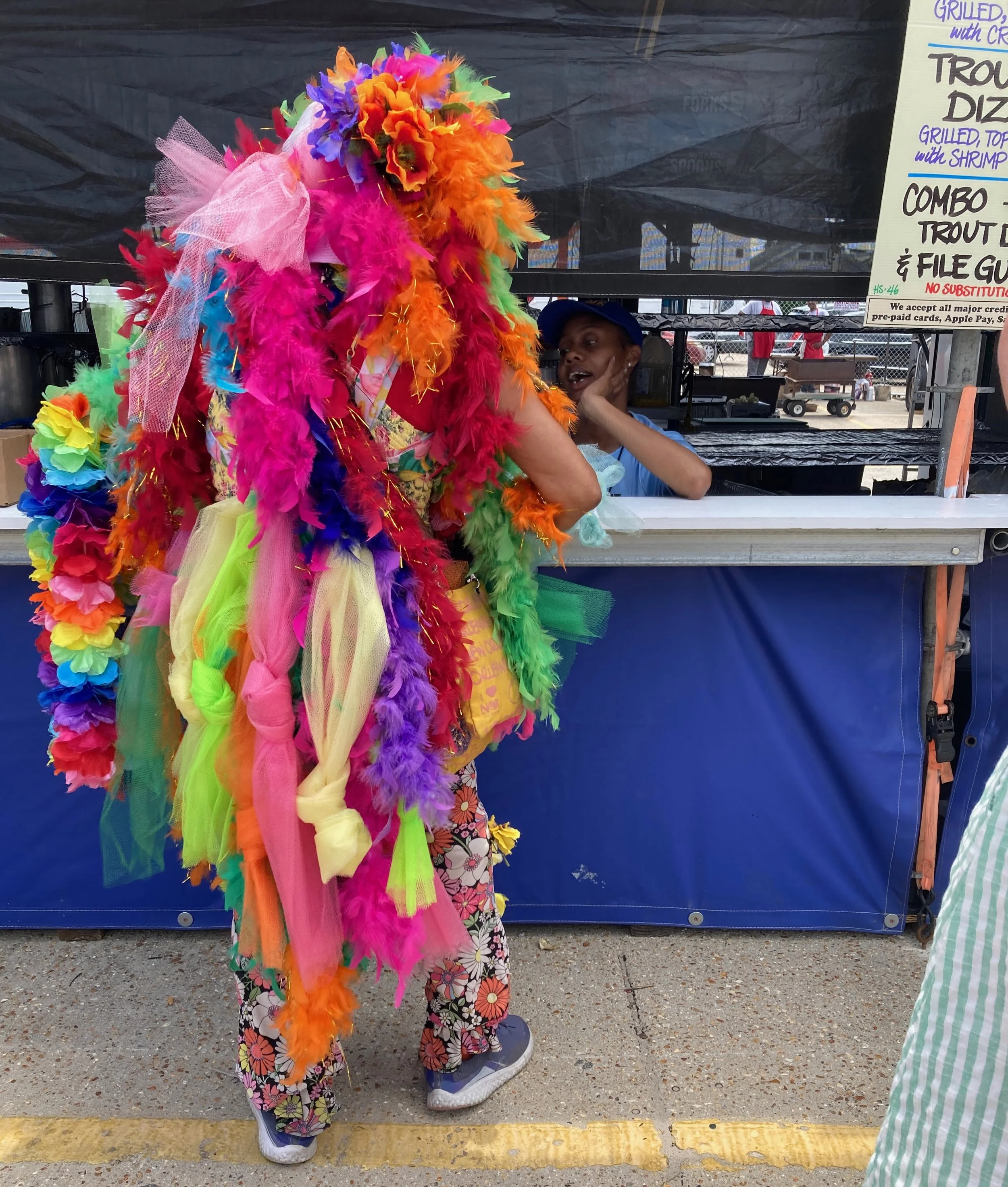 Jazz Fester gets a poboy, NOLA