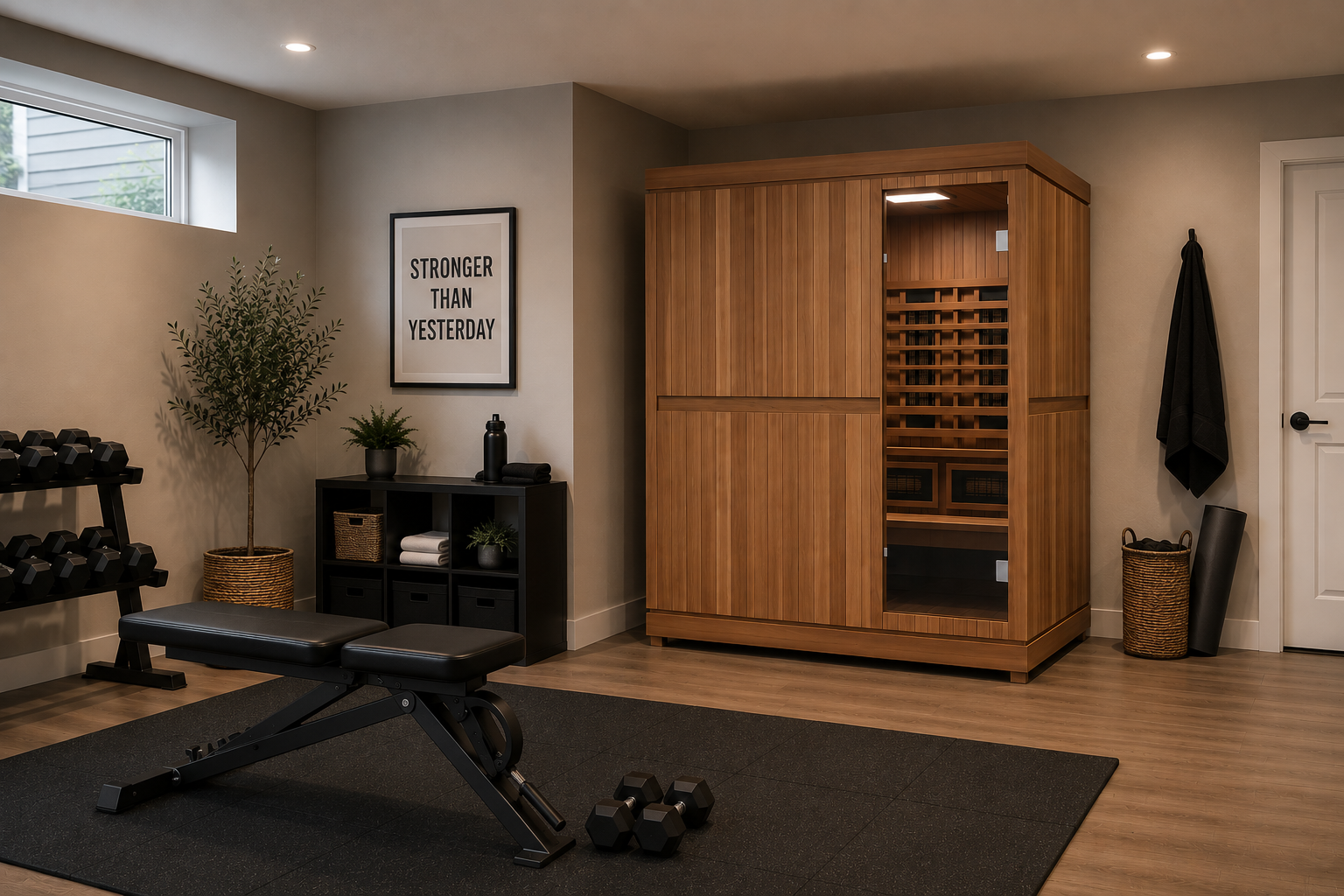 Trinity XL Infrared & Steam Sauna Combo