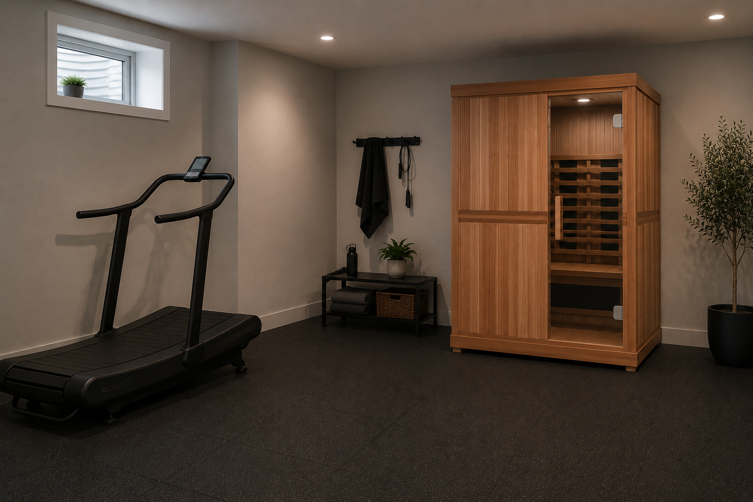 Trinity Infrared & Steam Sauna Combo