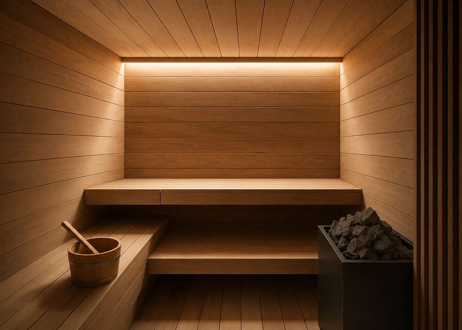 Custom Sauna Interior
