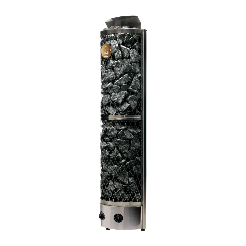 IKI Wall 6kW Heater w/ Stones - Built In Controls
