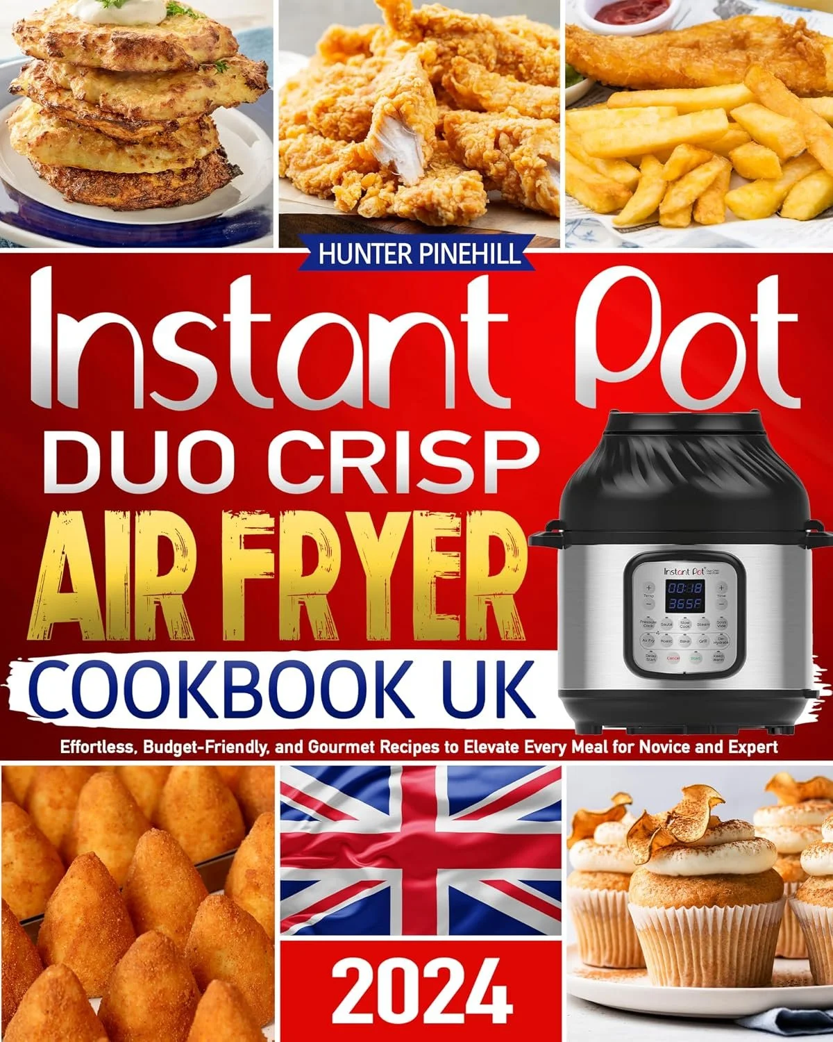 Instant Pot Duo Crisp Air Fryer Cookbook UK
