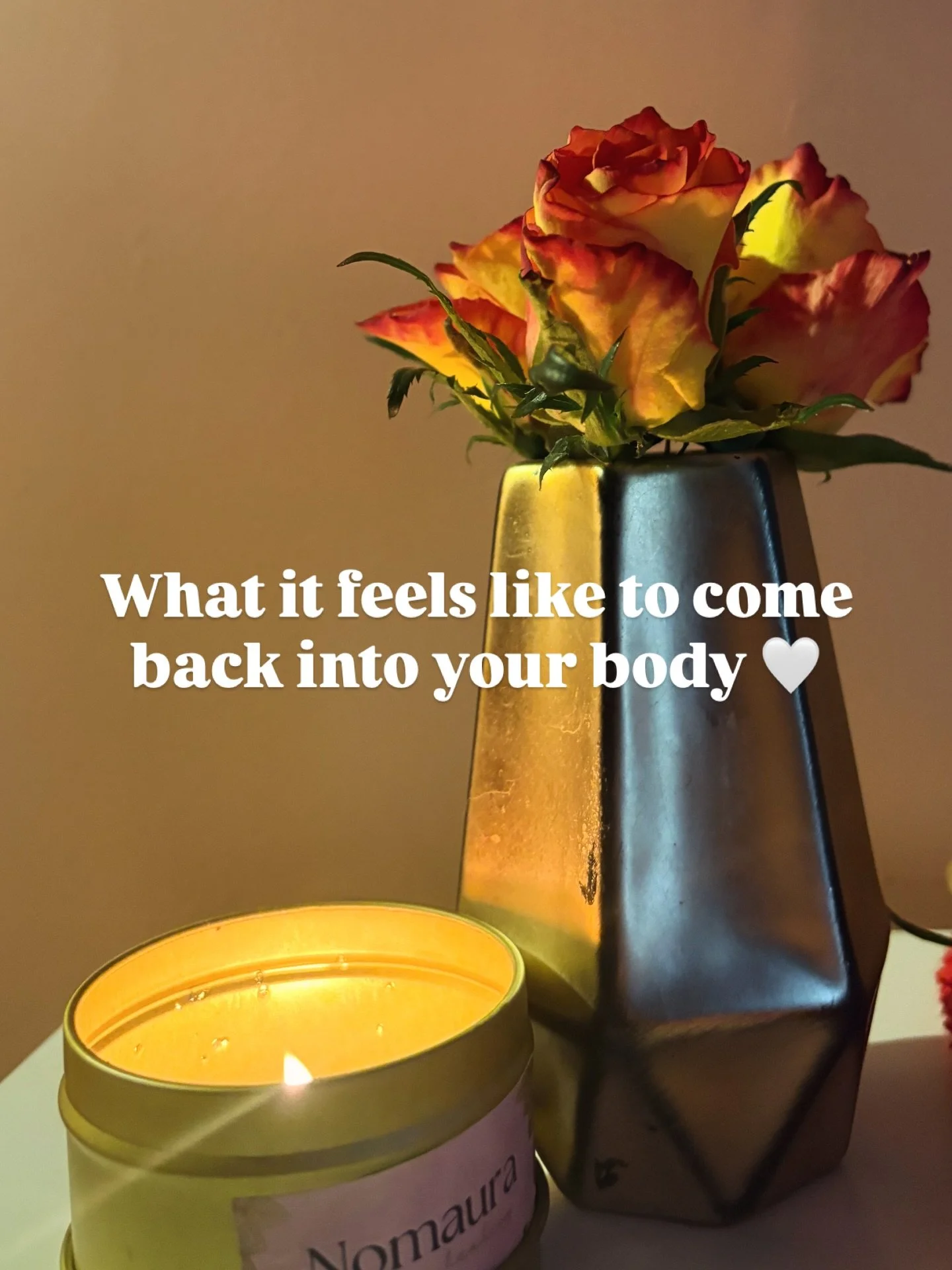 Your head is loud,
but your body is always speaking too.

Most of us have just forgotten how to listen.

This is something I see every single day in the studio -
clients arriving in their head&hellip;
and leaving feeling softer, calmer, back in thems