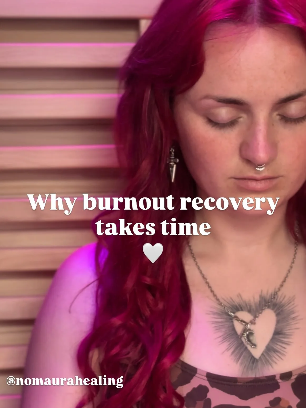 One of the biggest misconceptions about burnout is that rest should &ldquo;fix it&rdquo; quickly.

But when somebody has been living in chronic stress, pressure, hyper-independence or emotional overwhelm for a long time, the nervous system often need