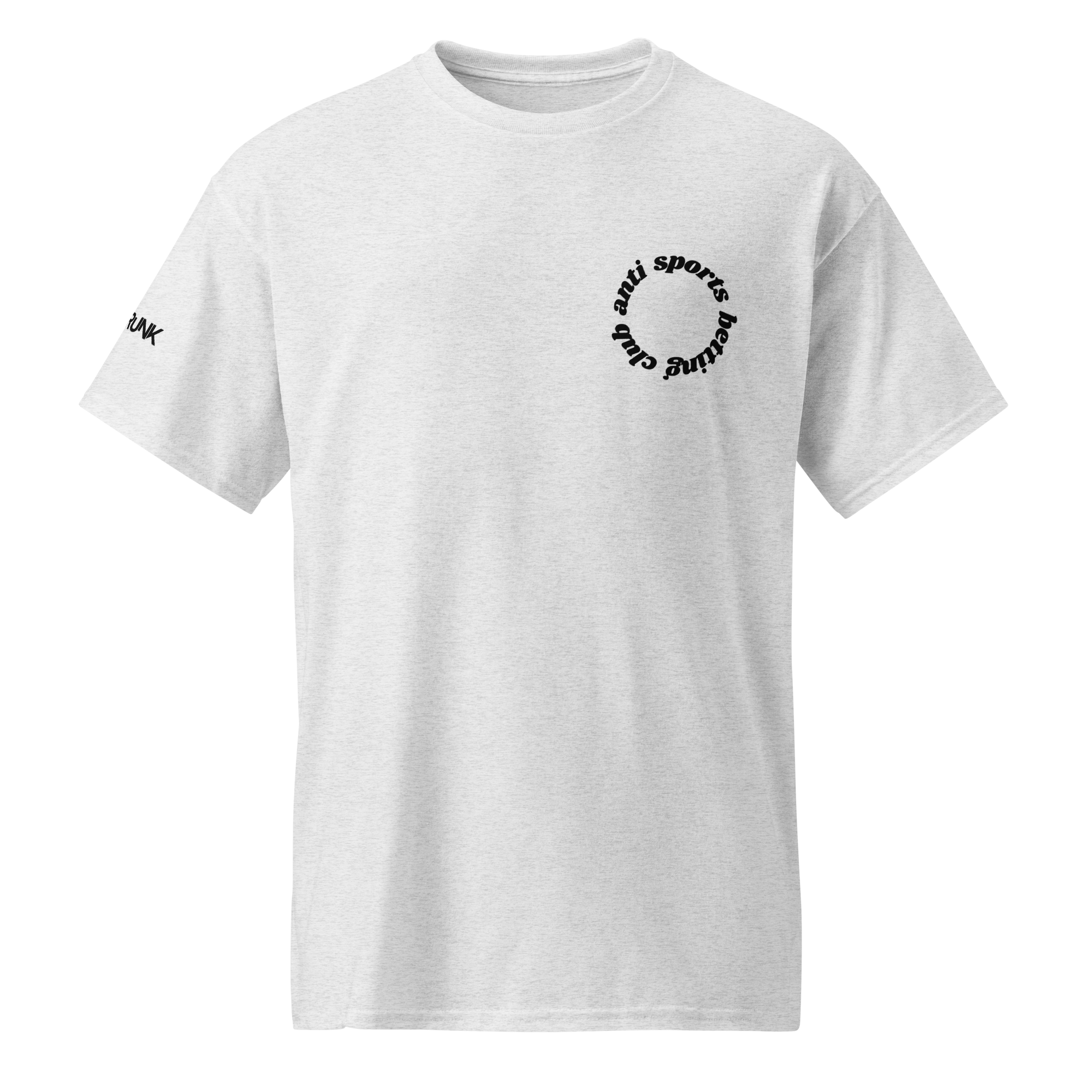 anti sports betting club t-shirt, black font