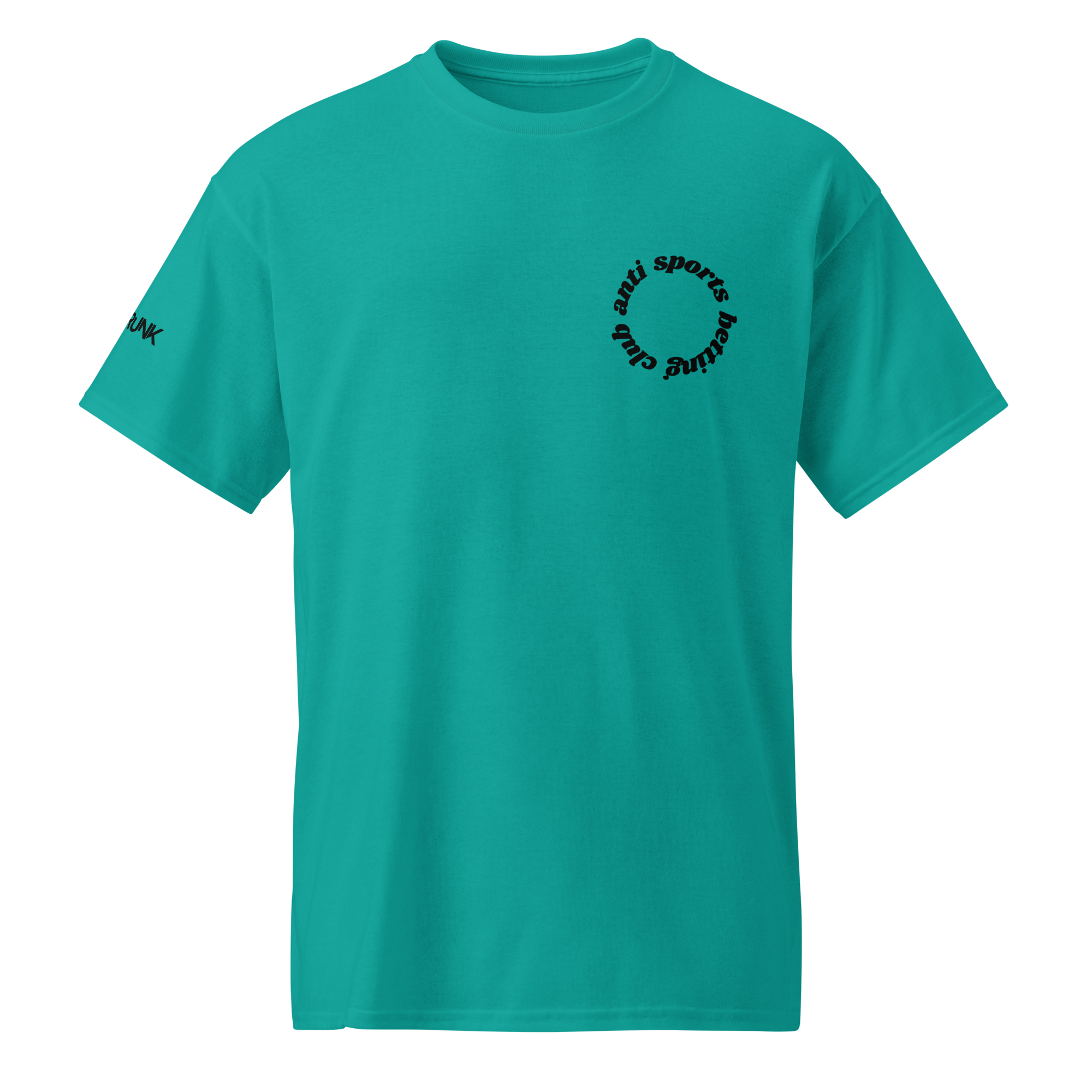 anti sports betting club t-shirt, black font