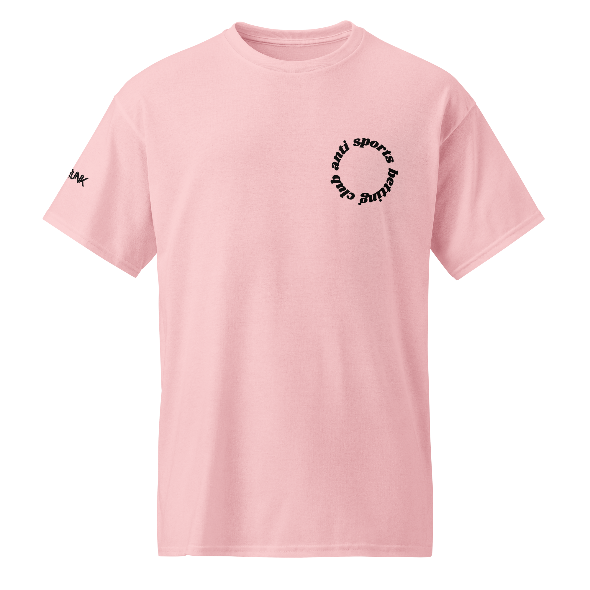 anti sports betting club t-shirt, black font