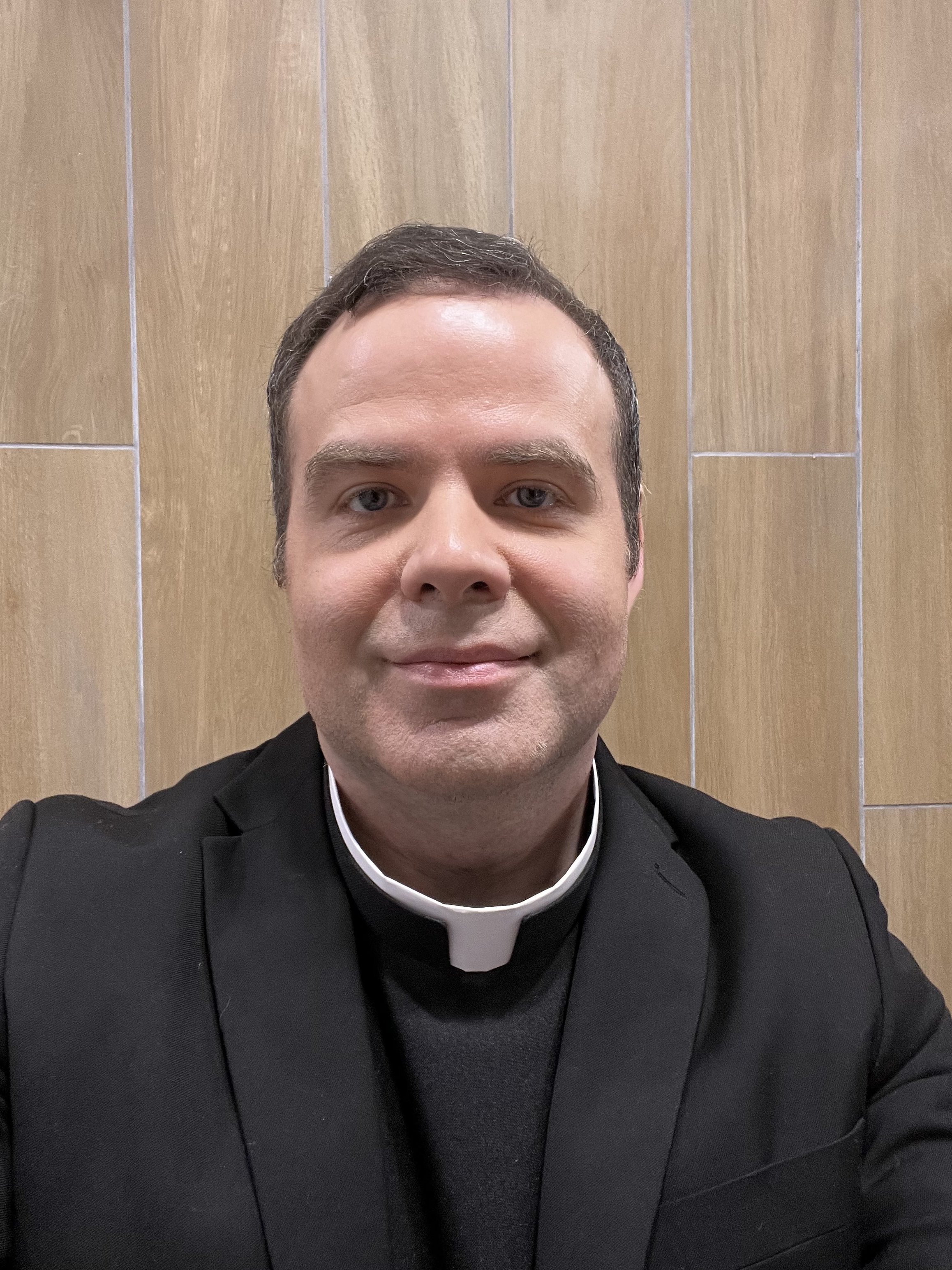 Me as Priest in the film "Anchored in Truth"