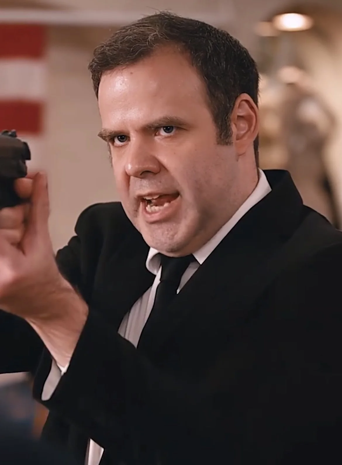 "Step Back! Nothing Escapes the Eagle" on Dramabox. Playing the White House Security Captain.