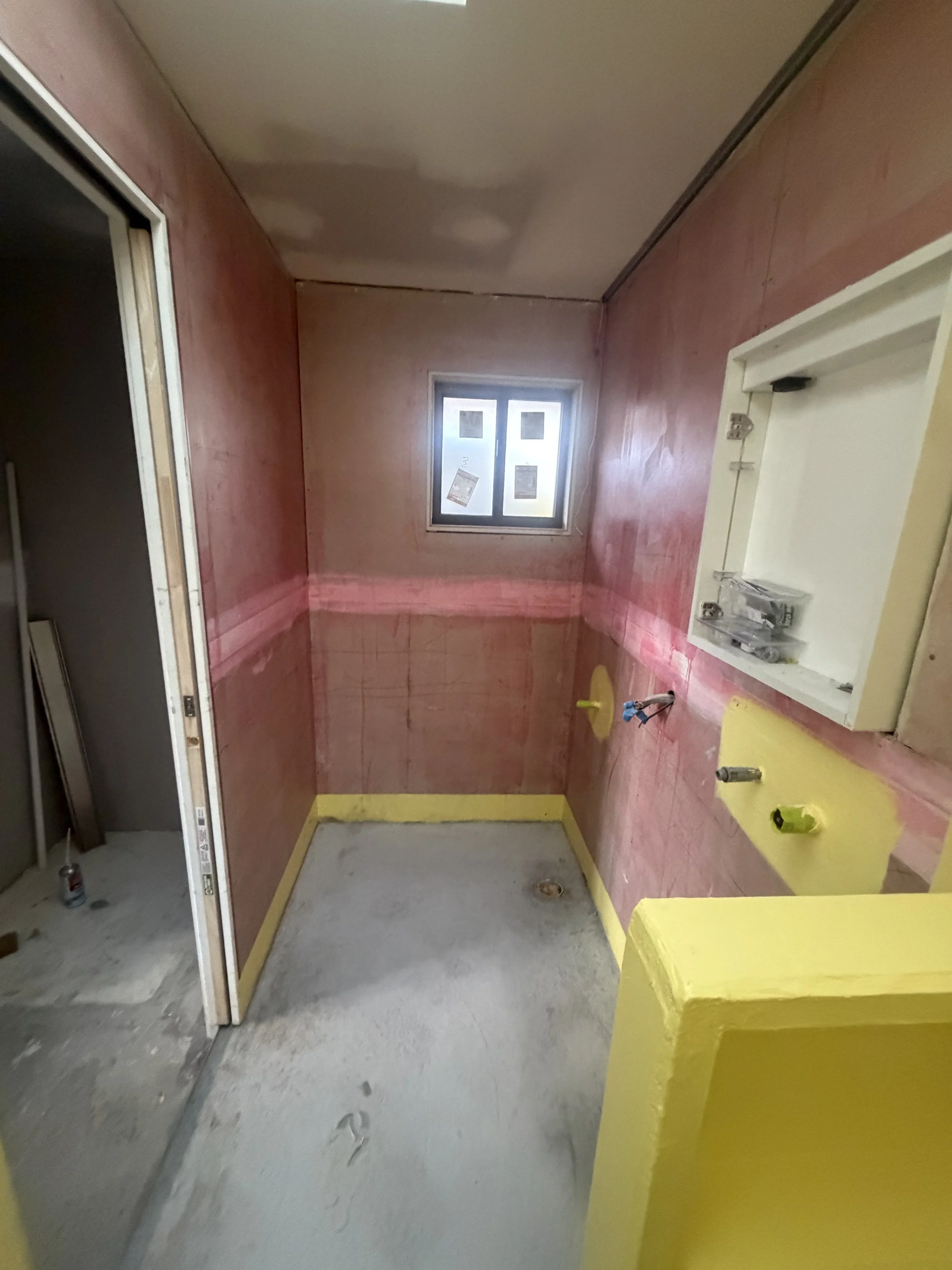 Bathroom reno in Varsity Lakes.