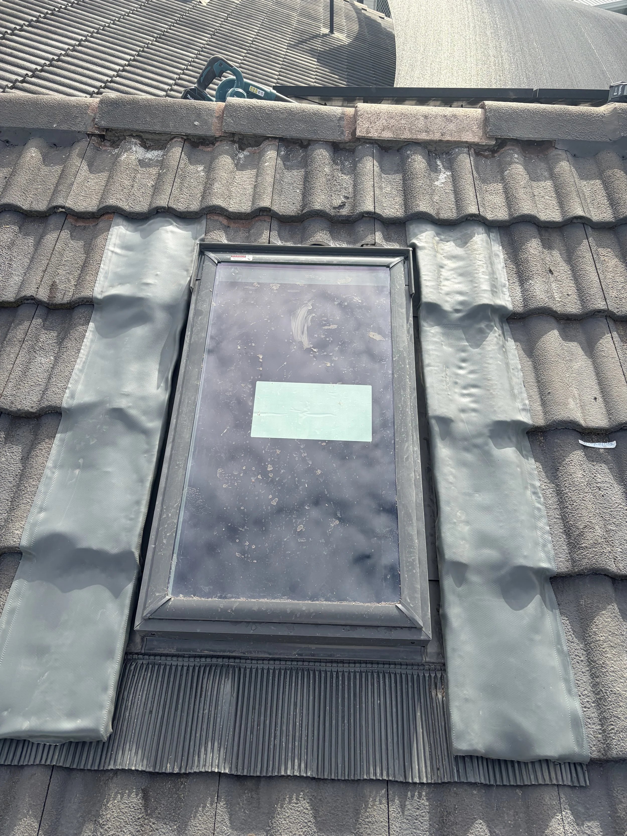 Skylight addition to new bathroom reno