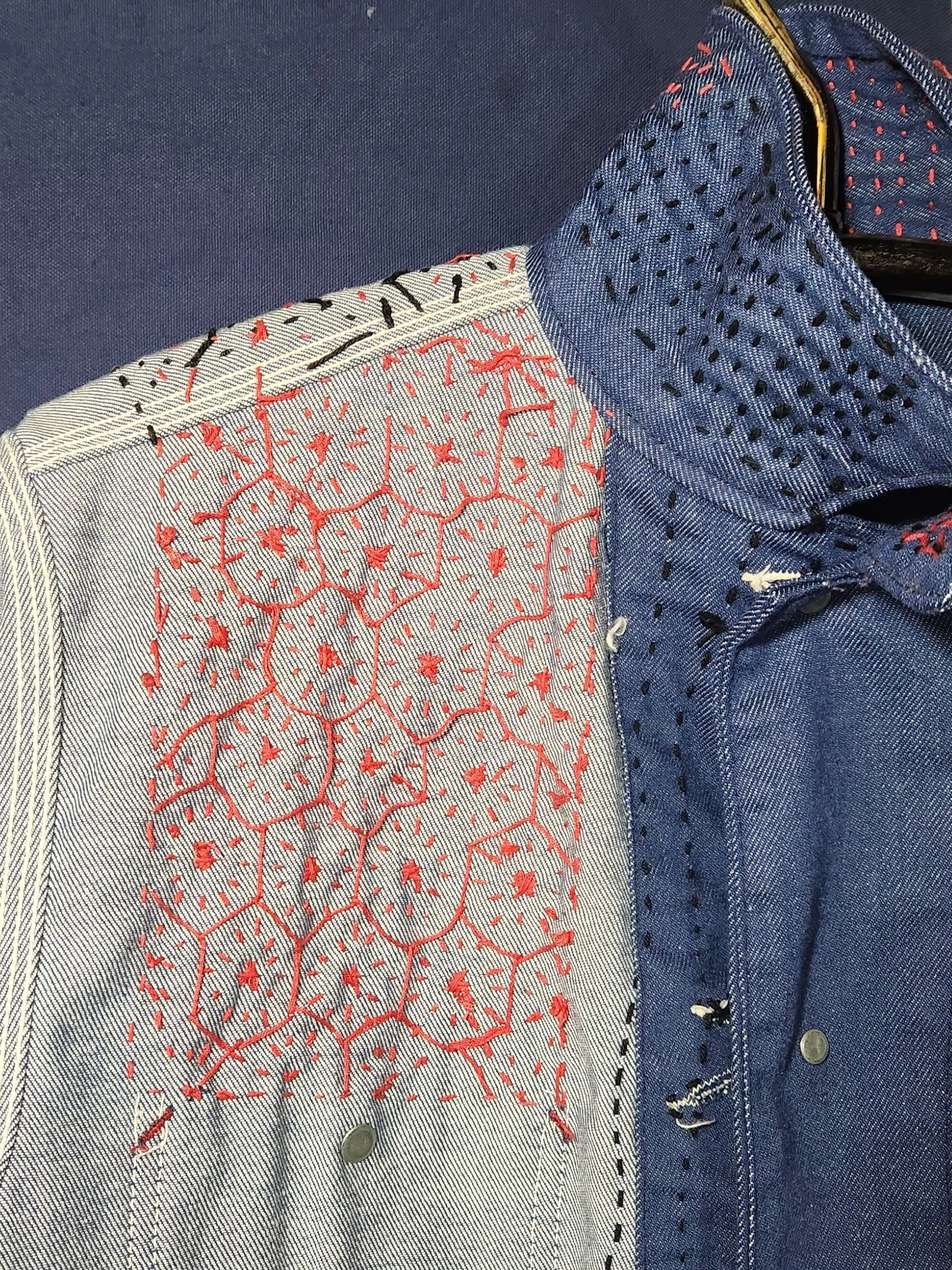 Inside view of Asanoha pattern