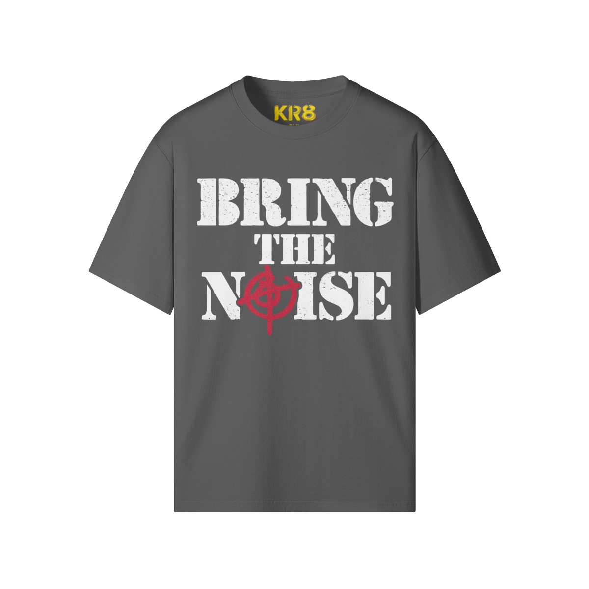 BRING THE NOISE (Red Sparkle logo)