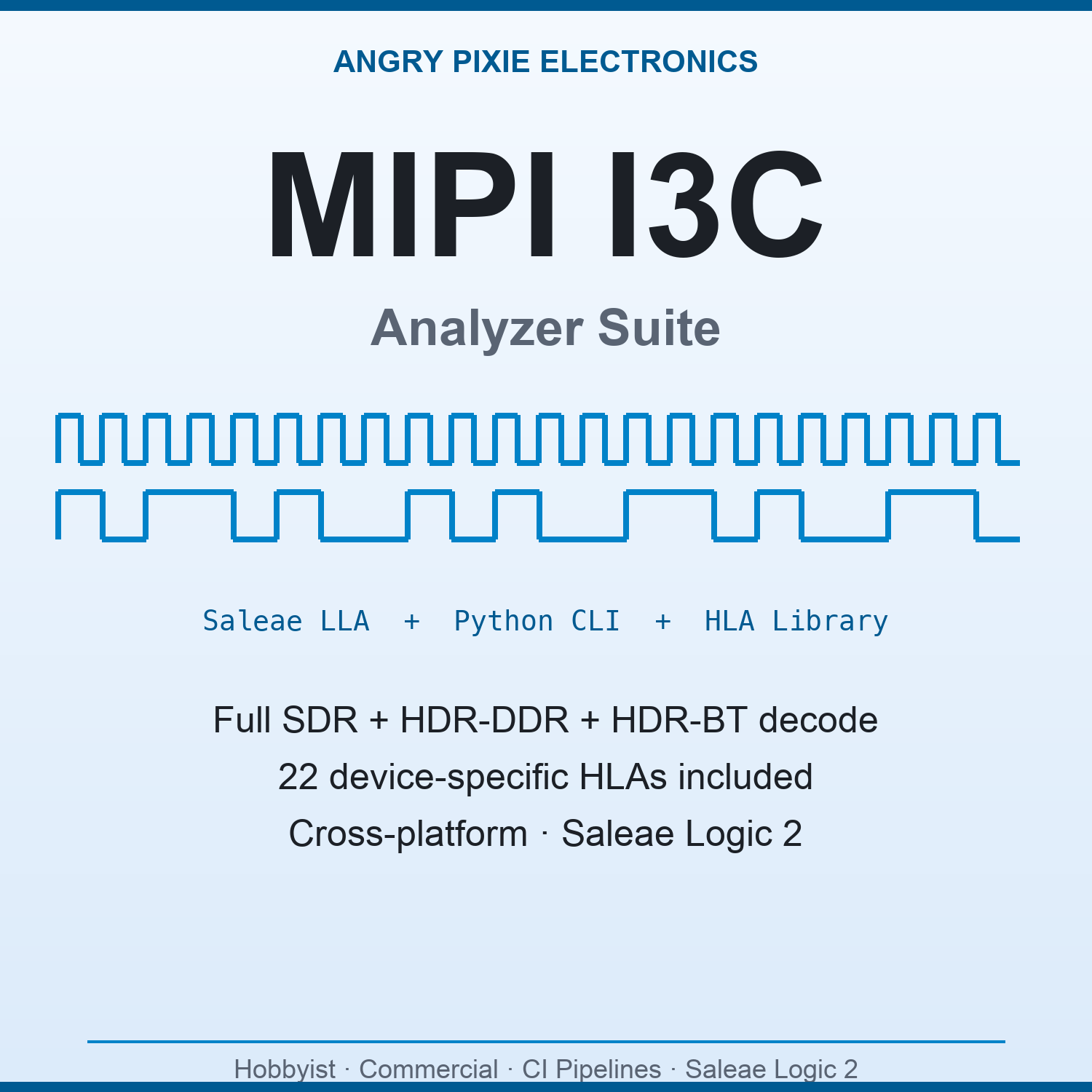 MIPI I3C Basic v1.2 (Apr-2025) Analyzer Suite
