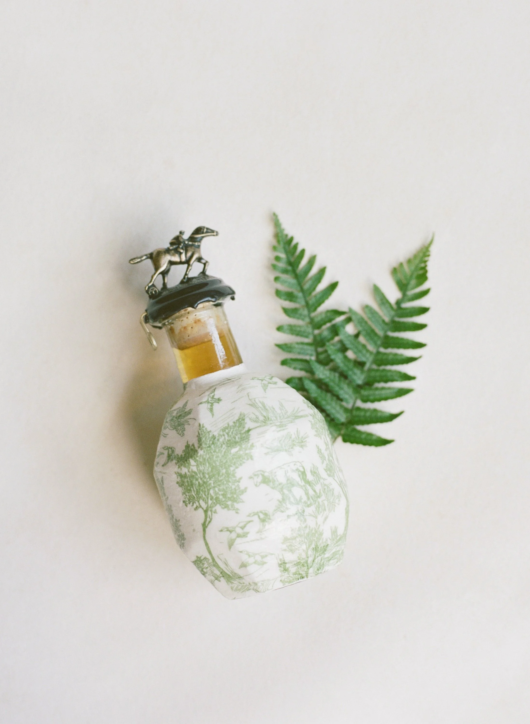 Brandt Wedding: keepsake bourbon bottle