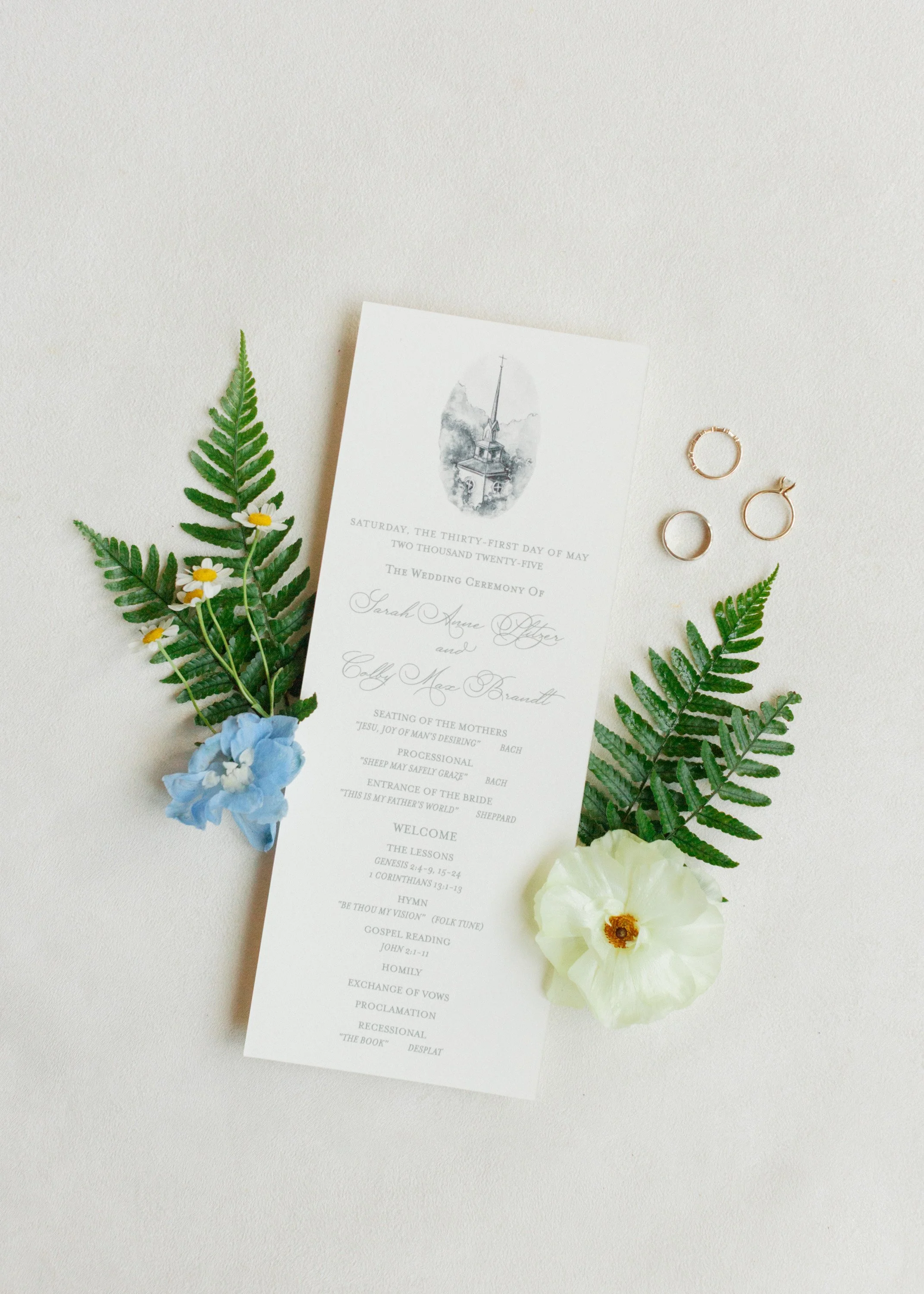 Brandt Wedding: venue illustration