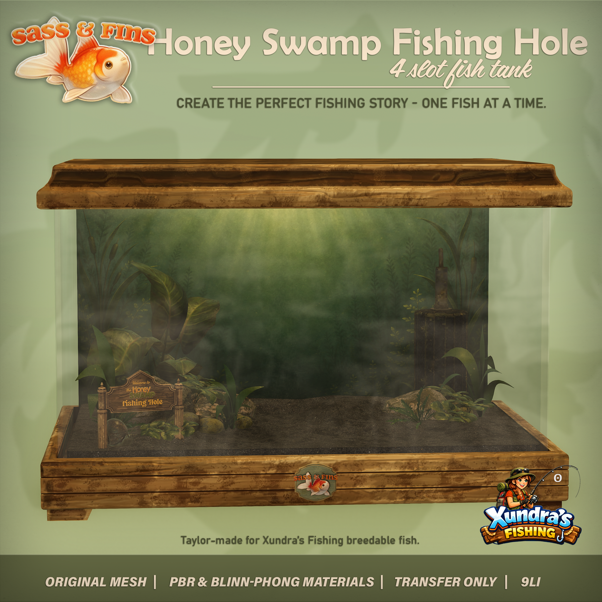 Honey Swamp Fishing Hole Tank