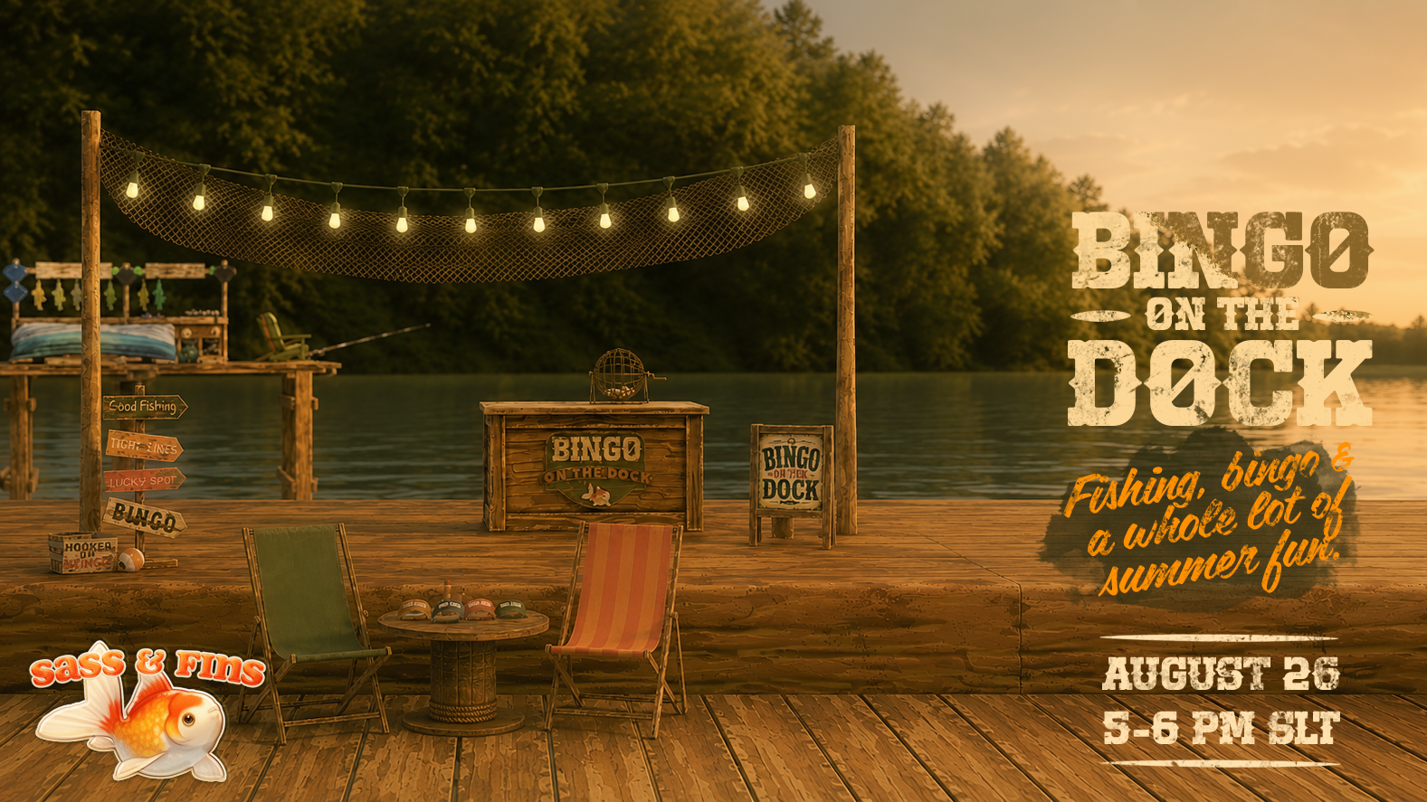 bingo on the dock