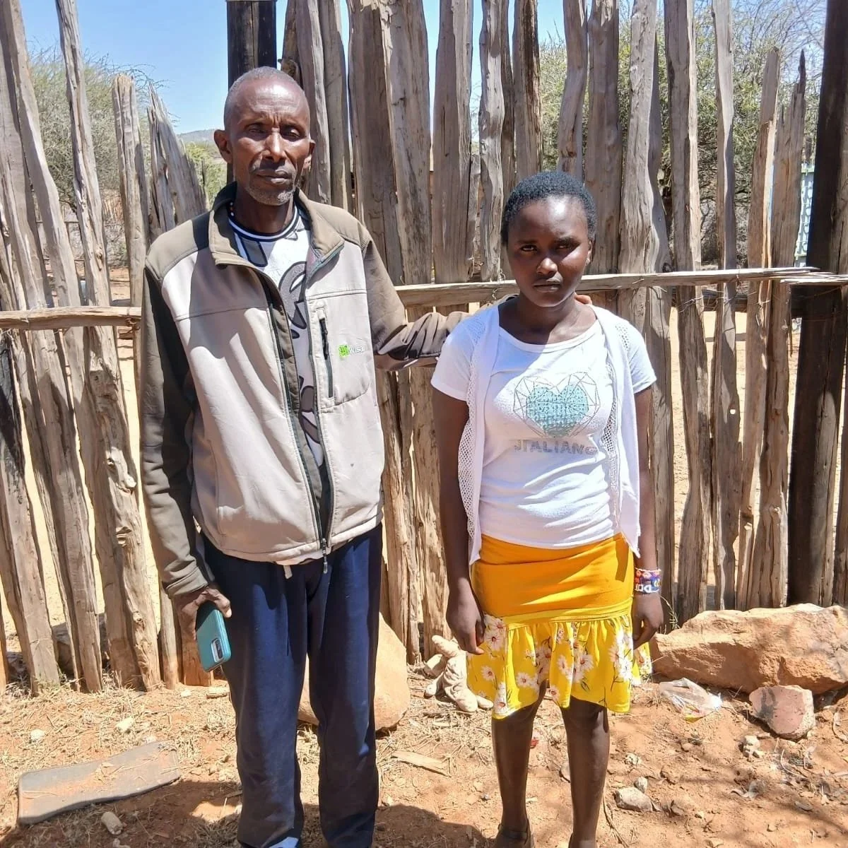 Magdaline Naikodoi Meshami | Magdaline is a St Francis student. She comes from a family that is currently not working, and she is committed to her studies despite these challenges.
