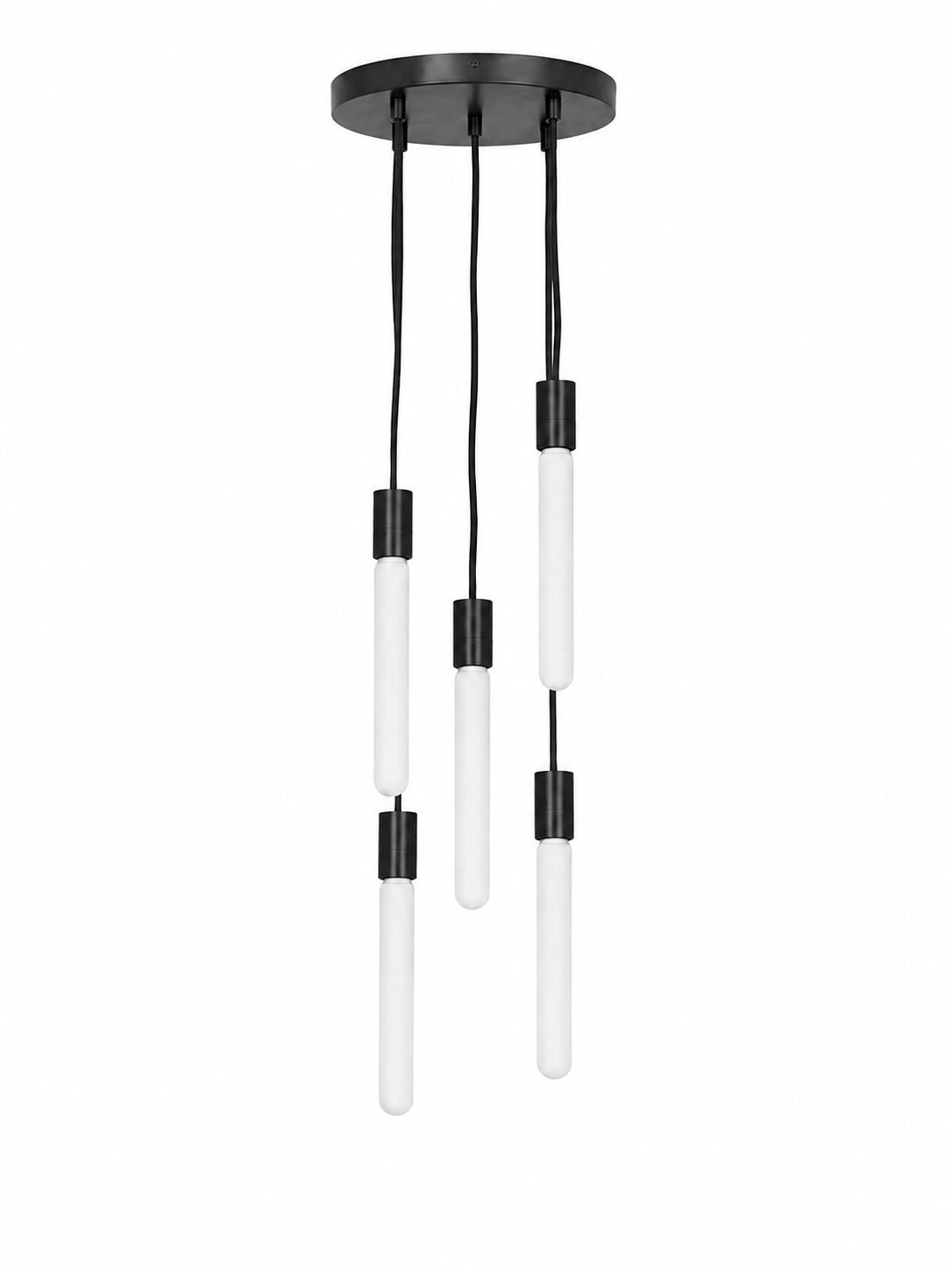 black-tube-chandelier-halo