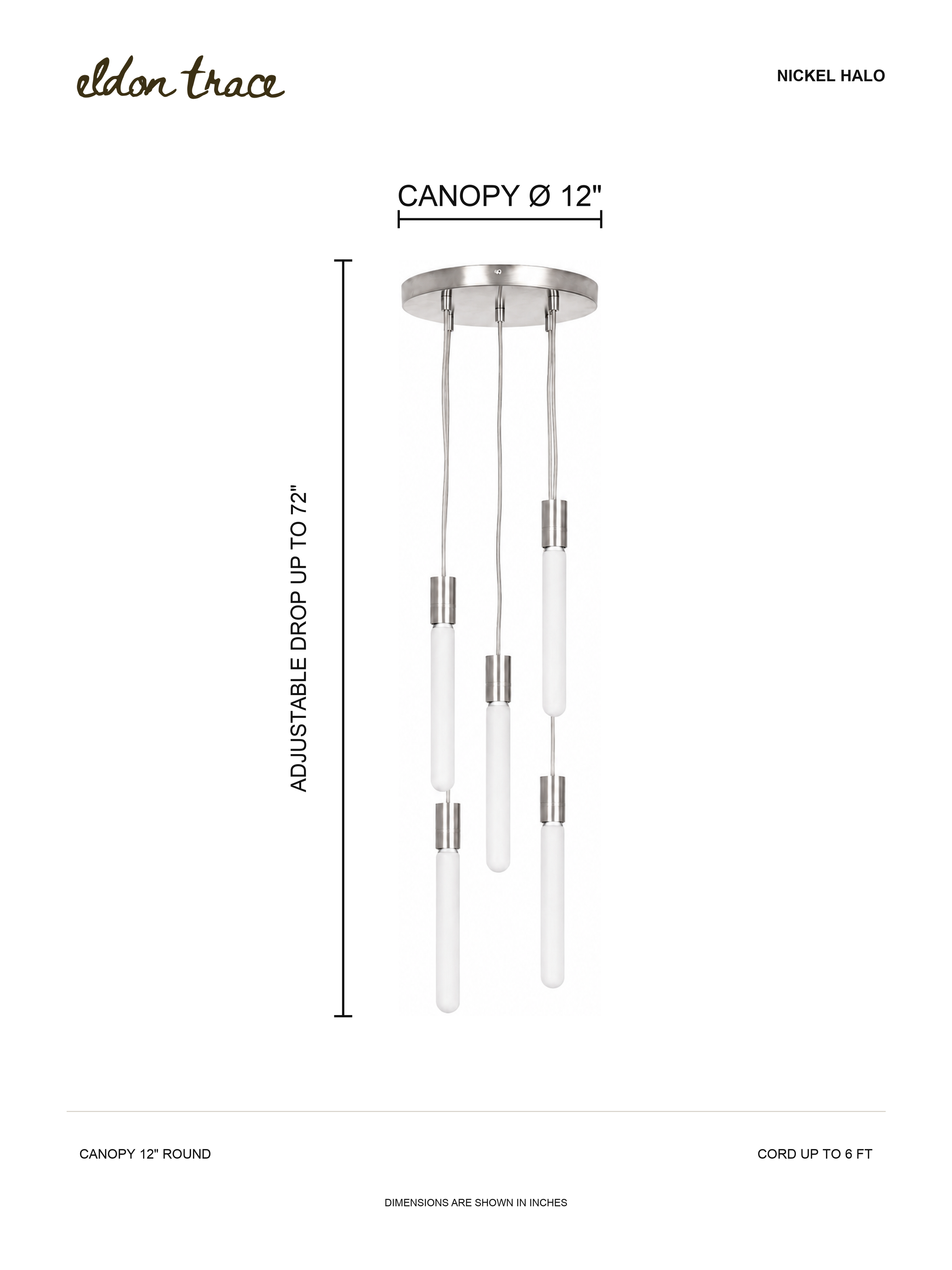 Nickel Halo essential dimensions by Eldon Trace