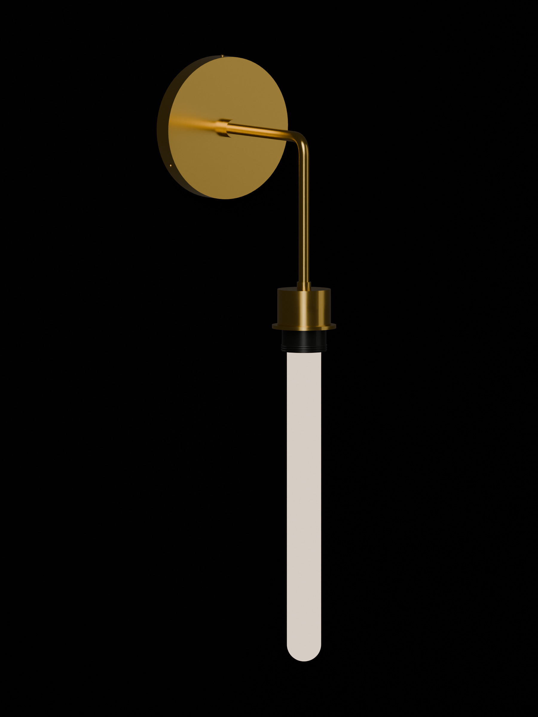 Custom Drop Out with brass hardware, hardwired, light on.