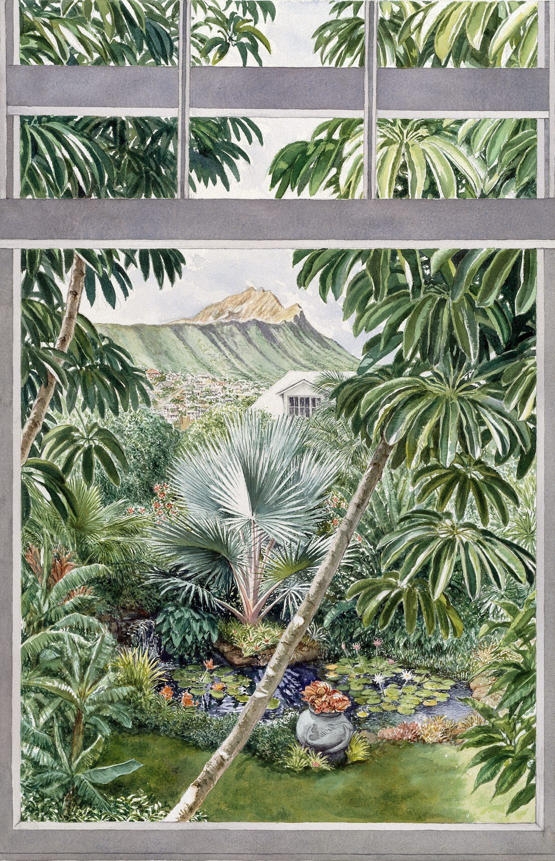 The artist's garden 1996