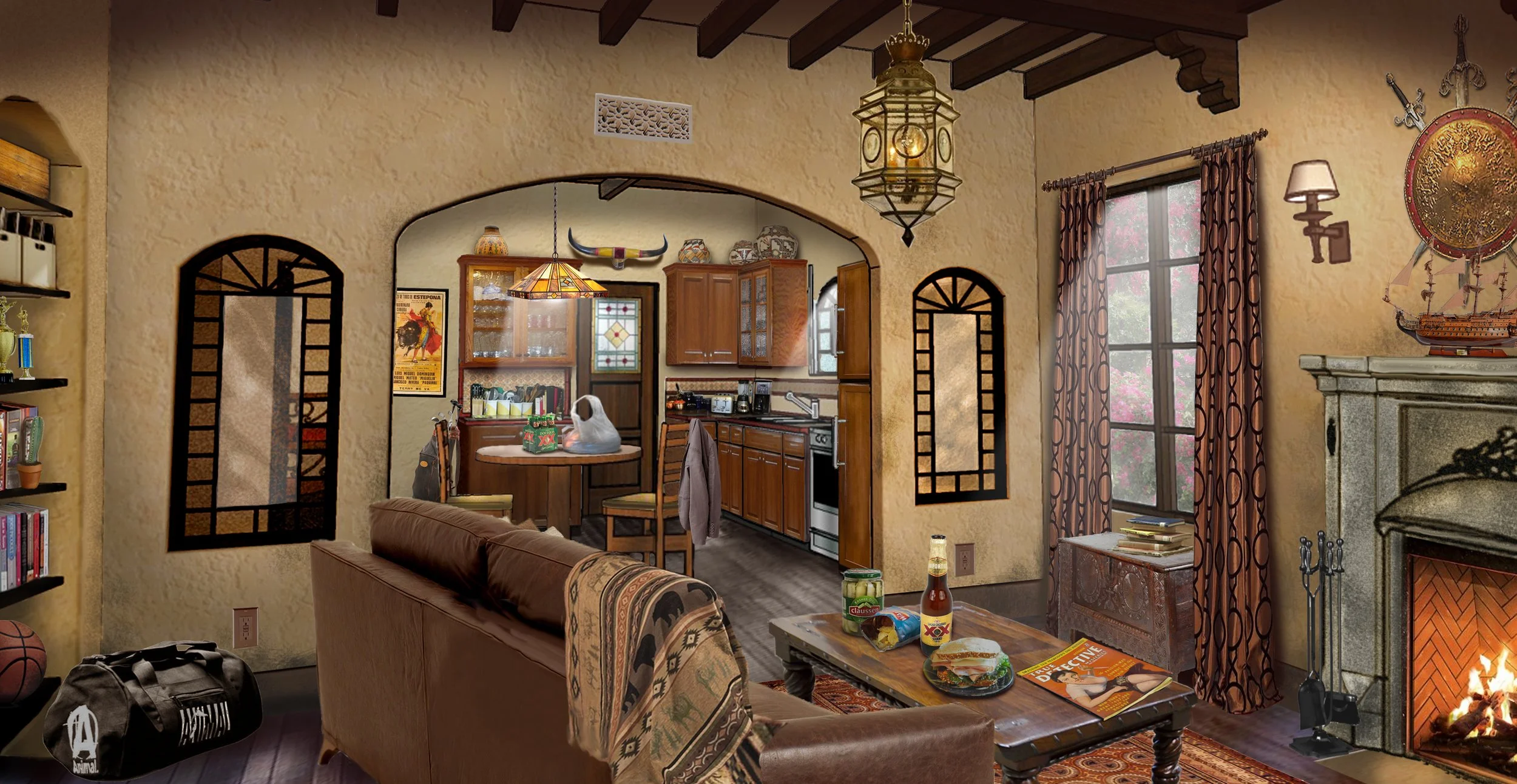 Eddie's Apartment