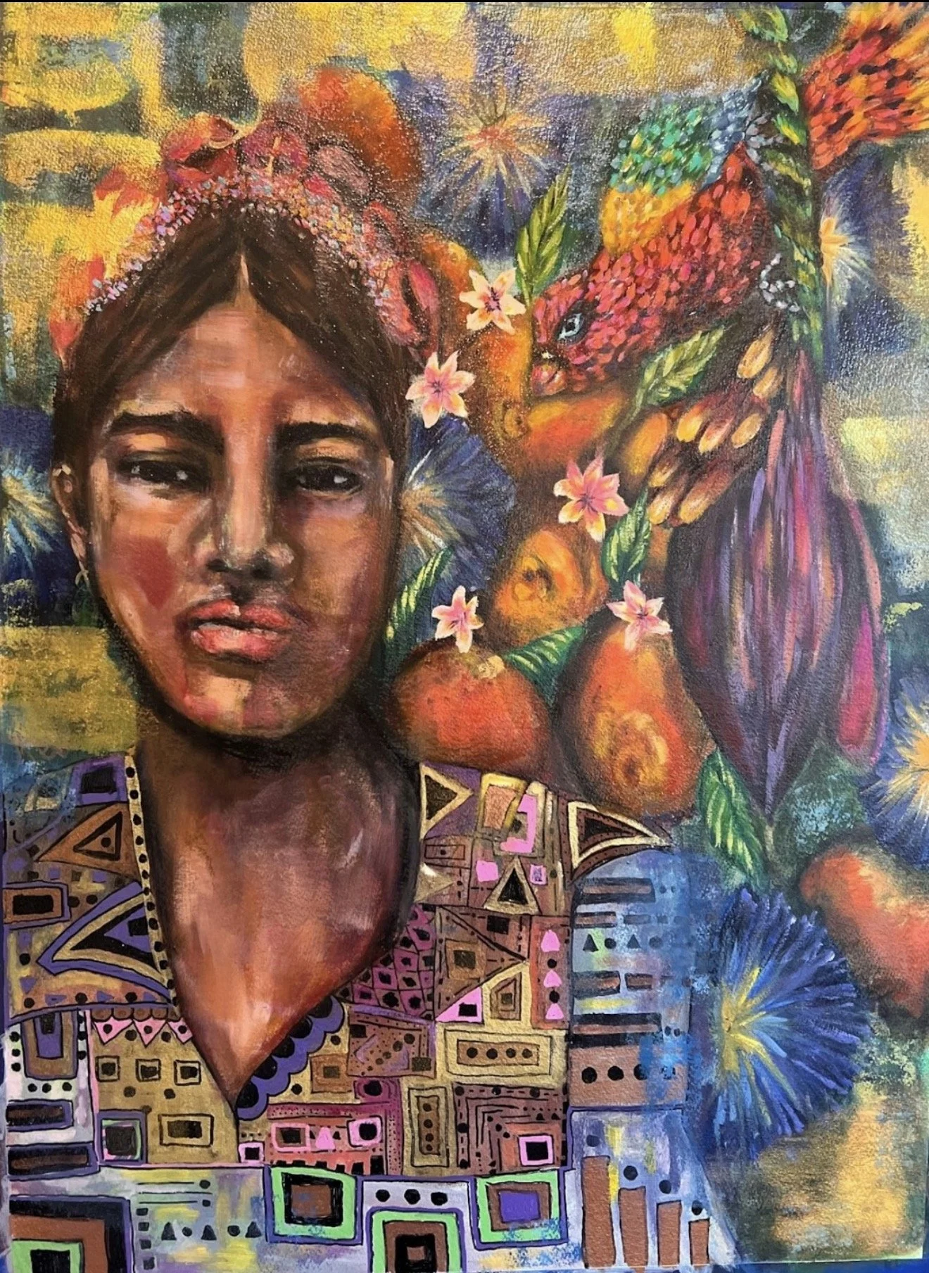 22x30
oil on acrylic
cotton water color paper
"Sentimental"