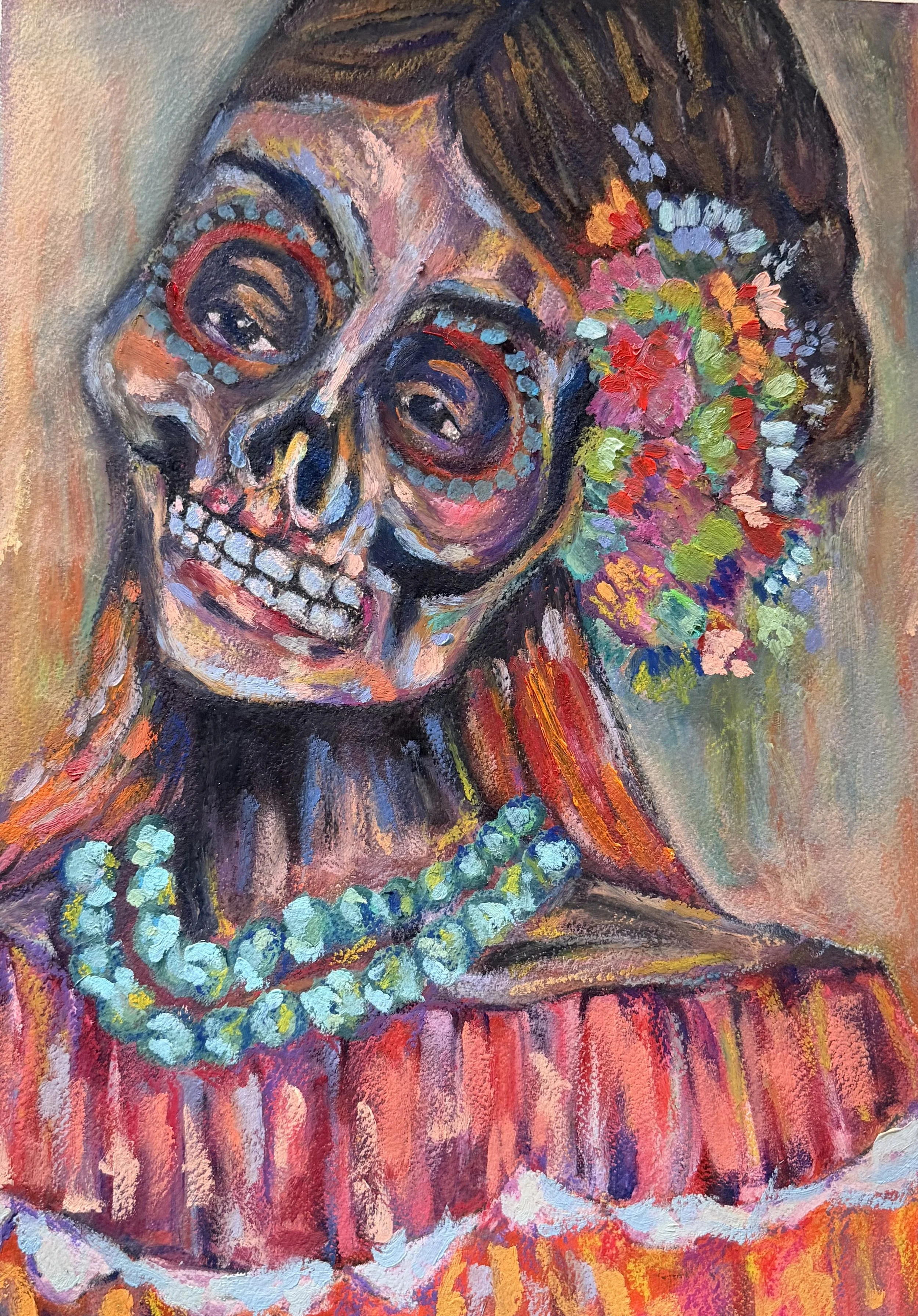 "Añoranza"
12x16
oil on acrylic
cotton water color paper