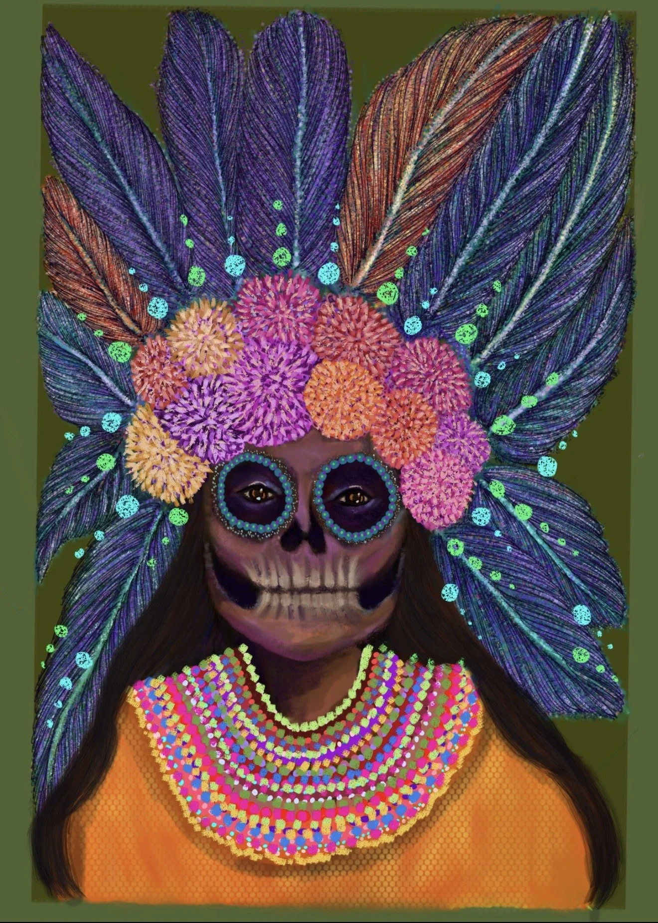 "Bien Ranchiada" Digital Art.