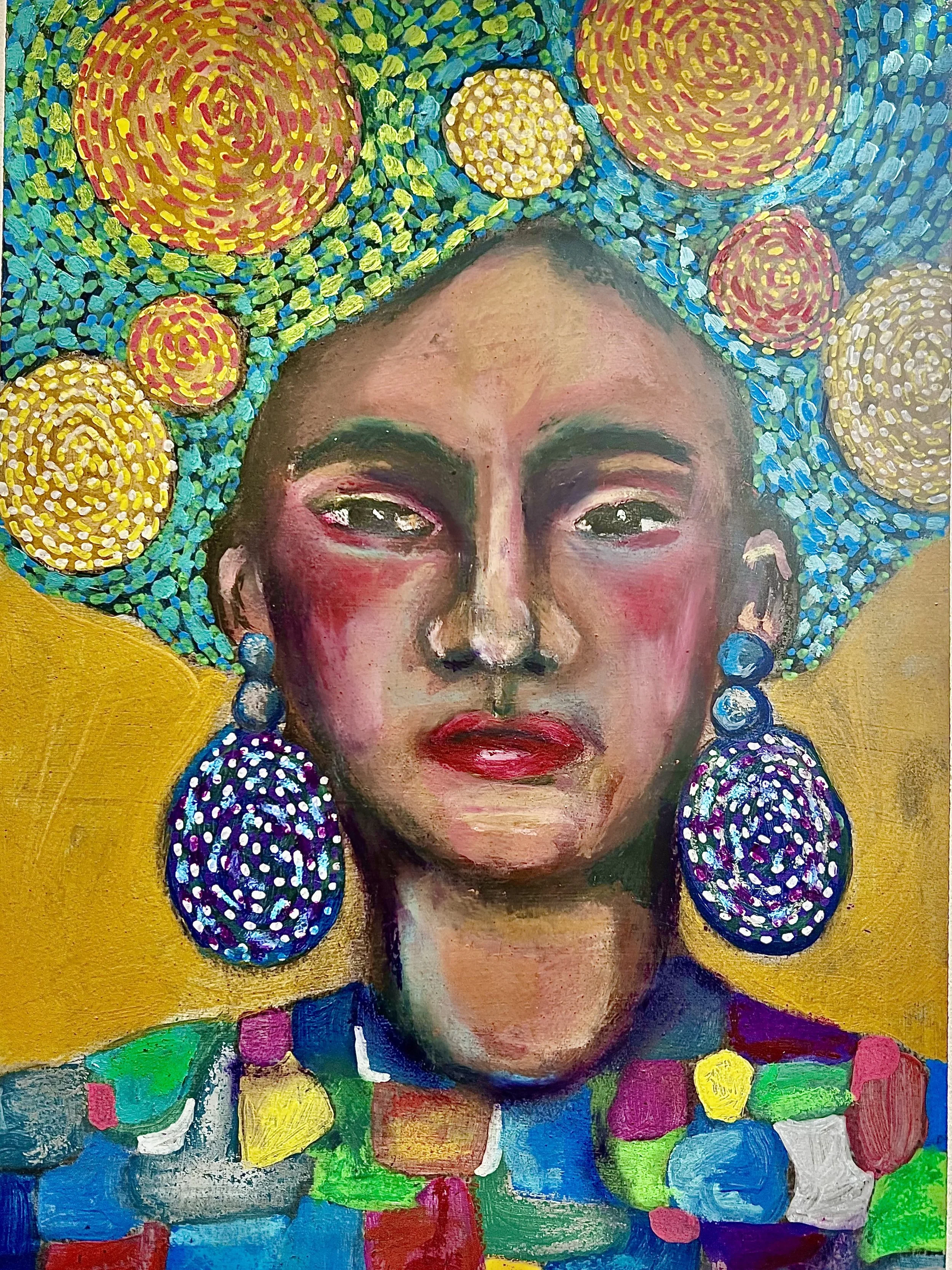 12x18
Oil on Acrylic
Cotton Water Color Paper
"            "