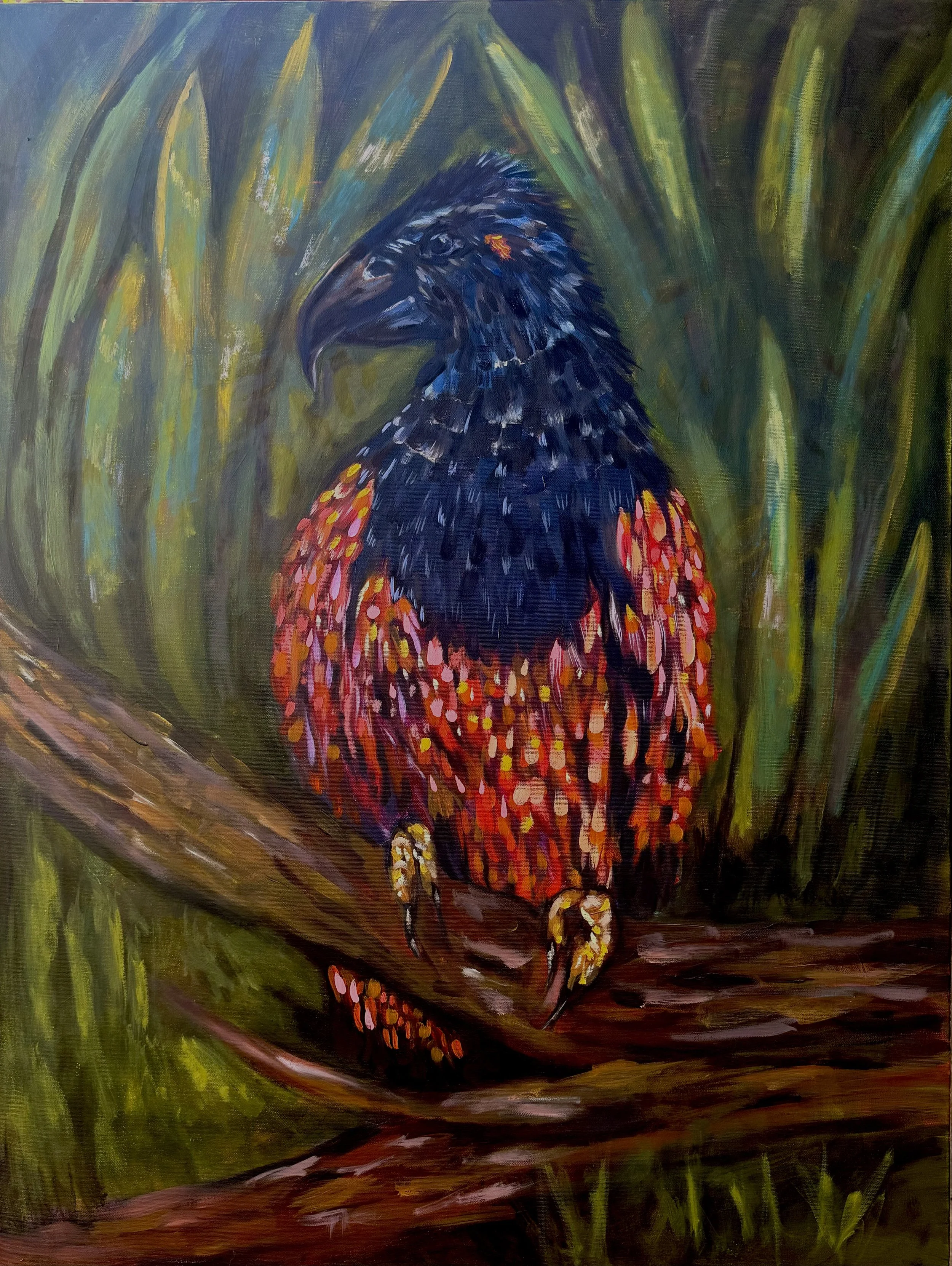 30x40
Oil
Canvas
"Red Bird"