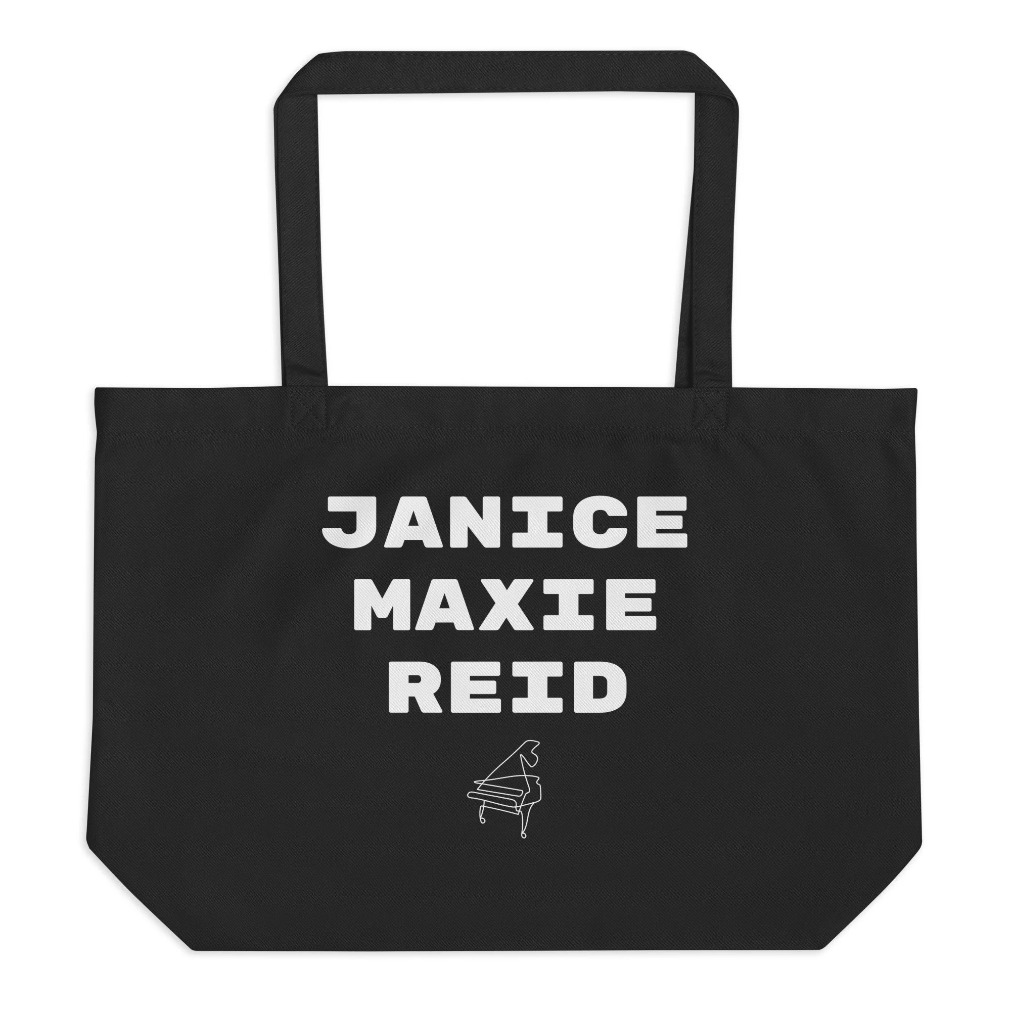 Large organic tote bag