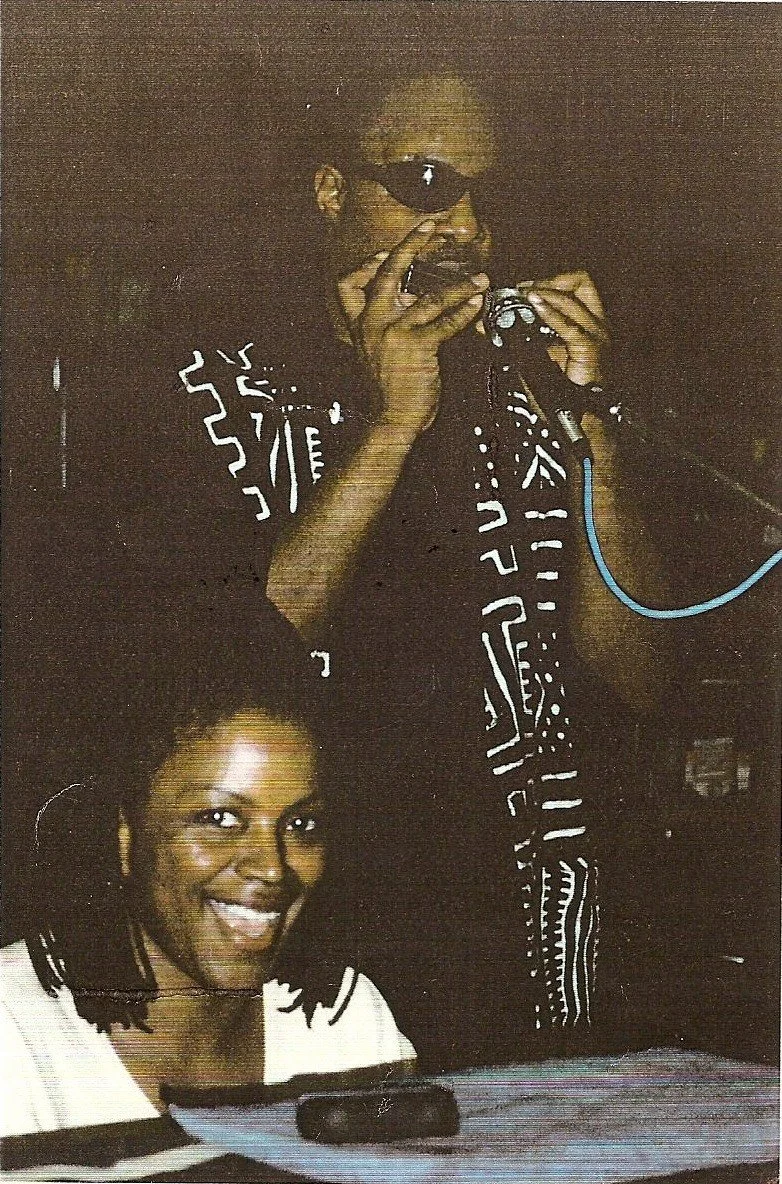 Janice and Stevie jamming together