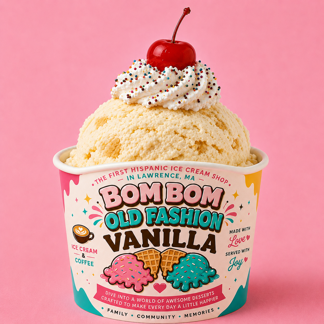 Bom Bom Old Fashion Vanilla