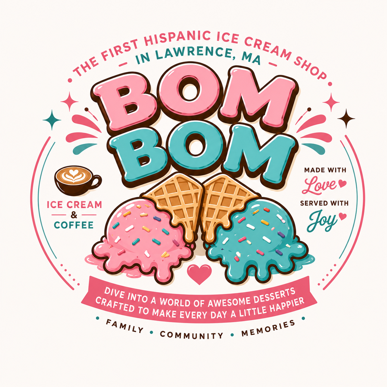BOM BOM Ice Cream &amp; Caffee
