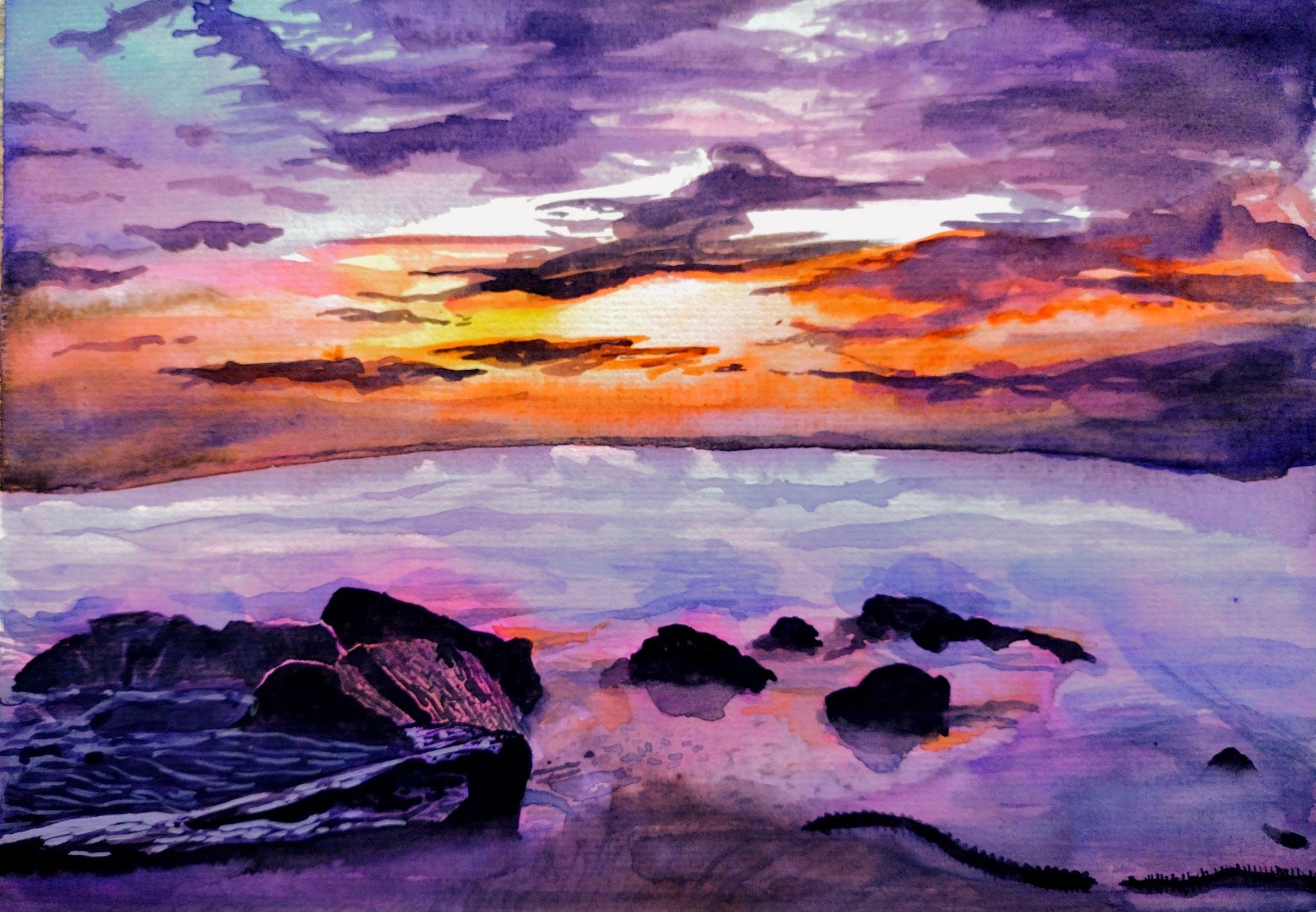 Sunset at the Beach