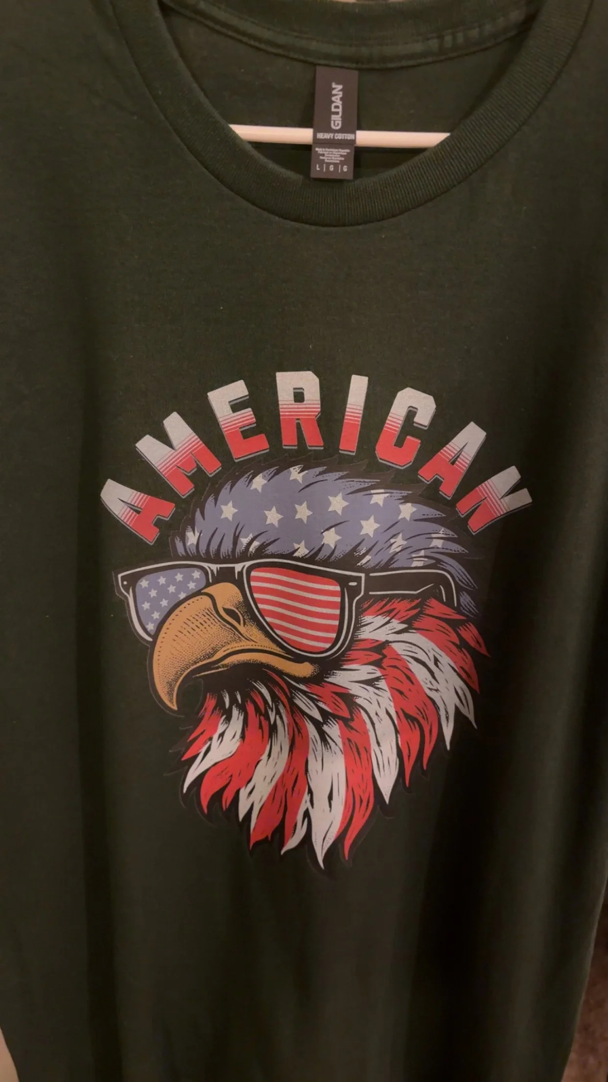 Patriotic American Eagle T-Shirt