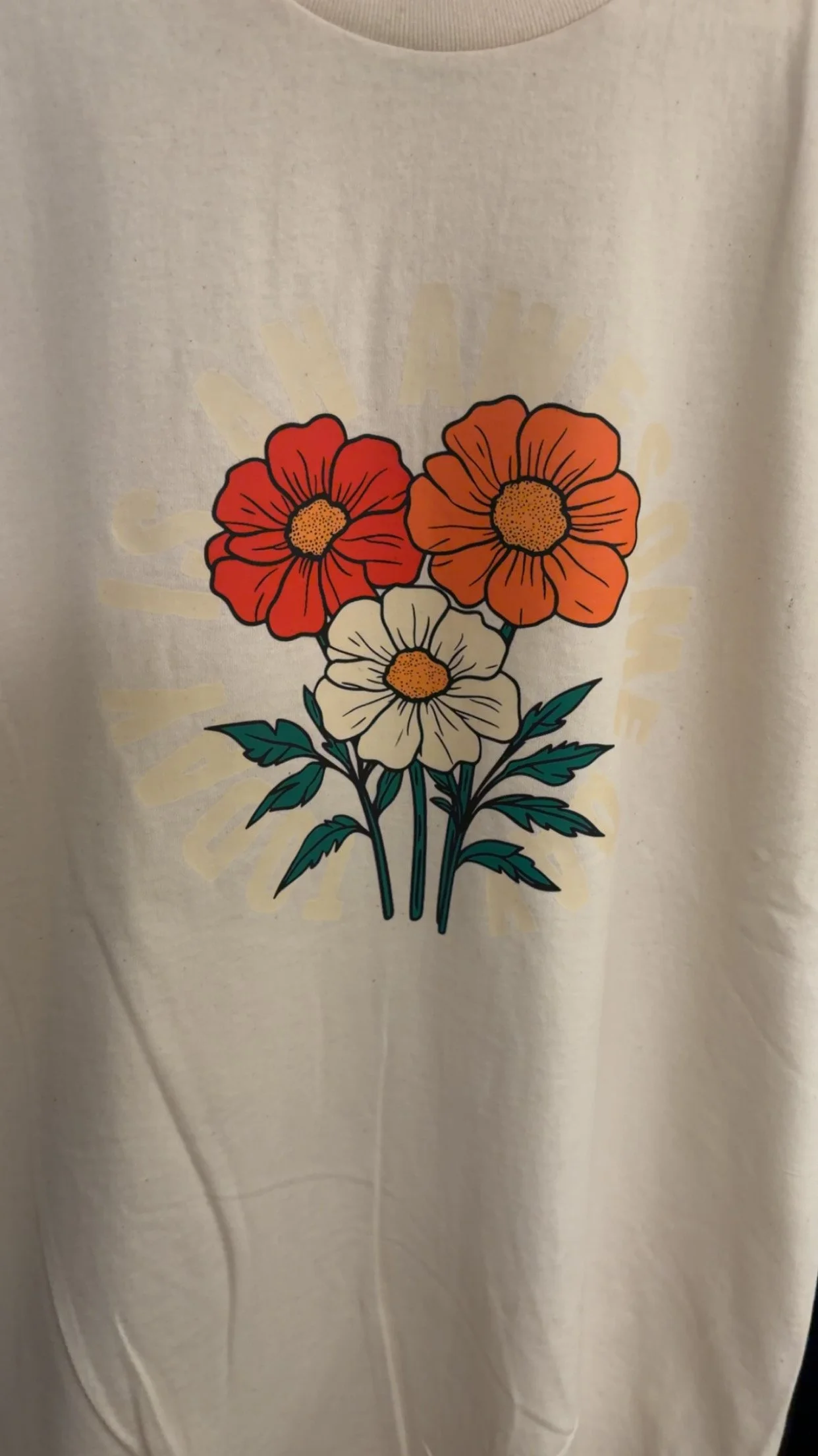 Vibrant Floral Print T-Shirt
