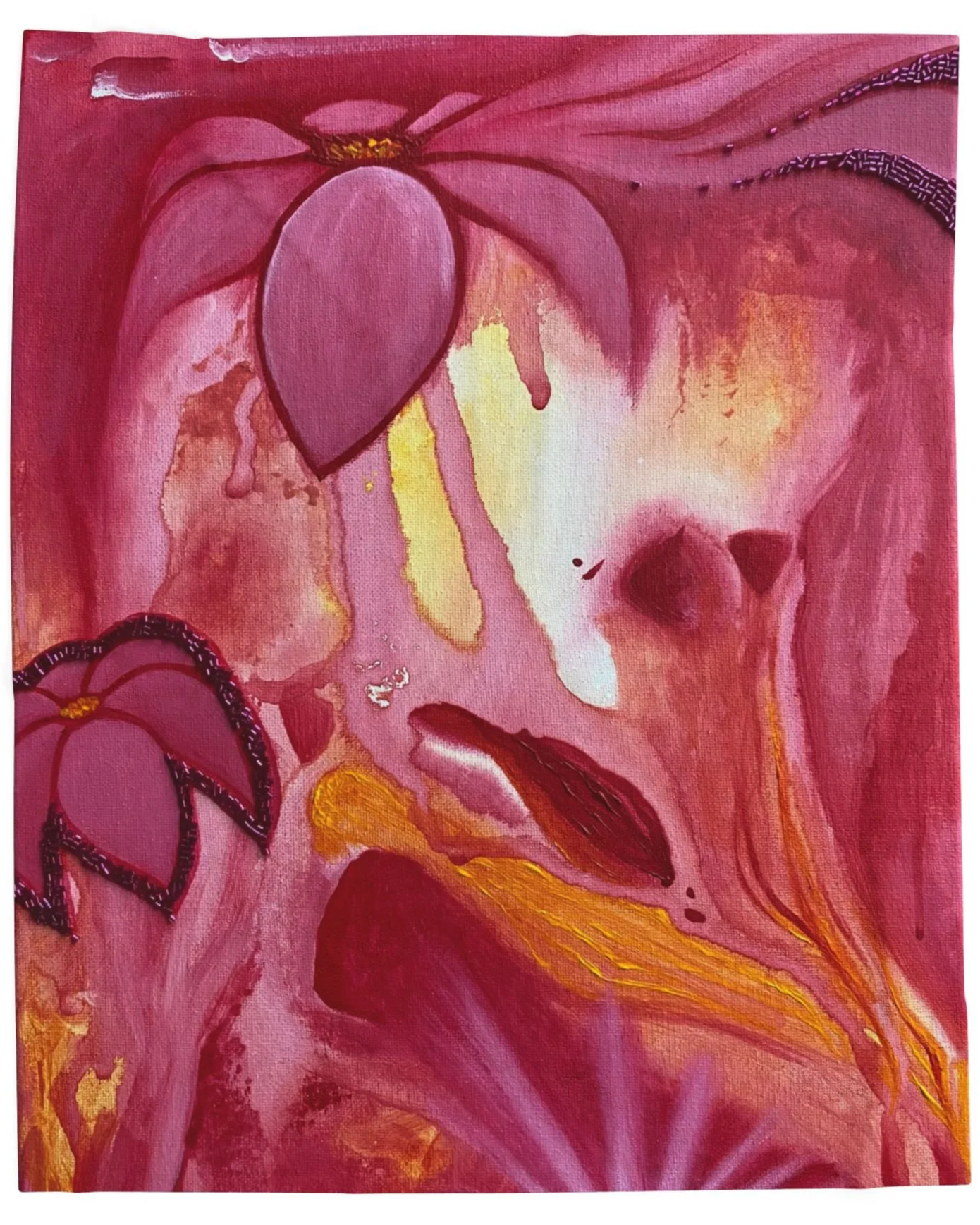 Rose Colored Glasses — Velveteen Plush Blanket