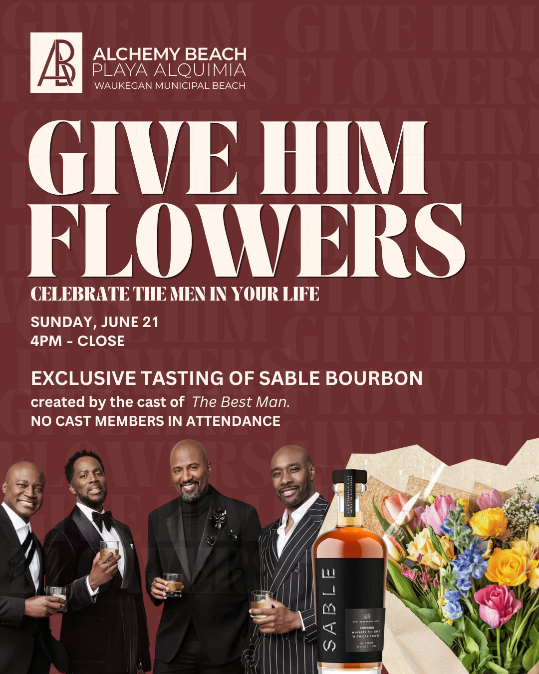 GIVE HIM FLOWERS