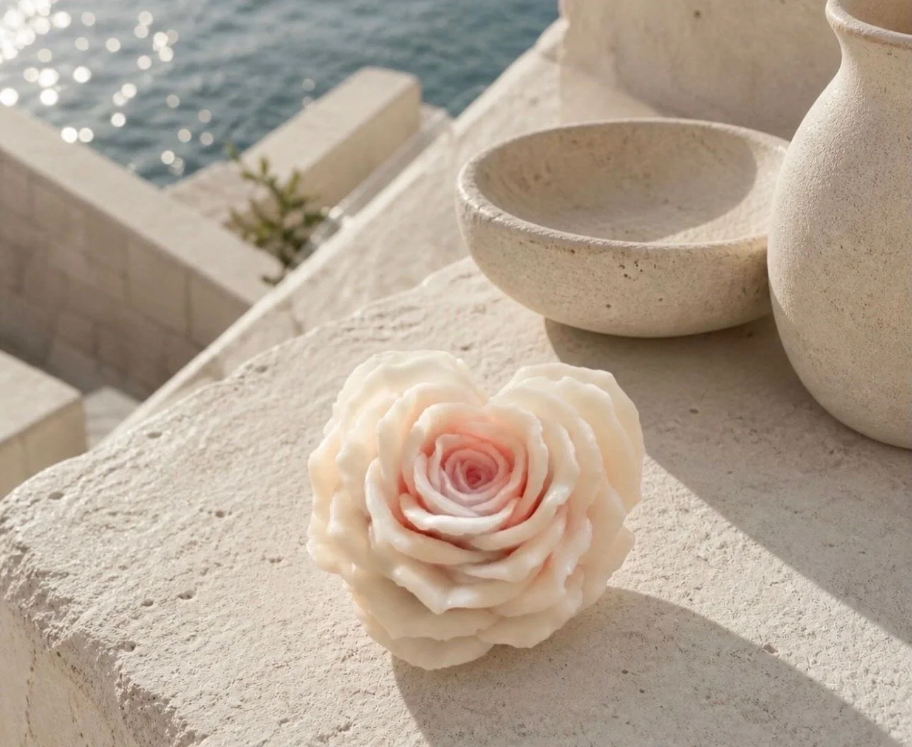 Rose Mini Gift Candle