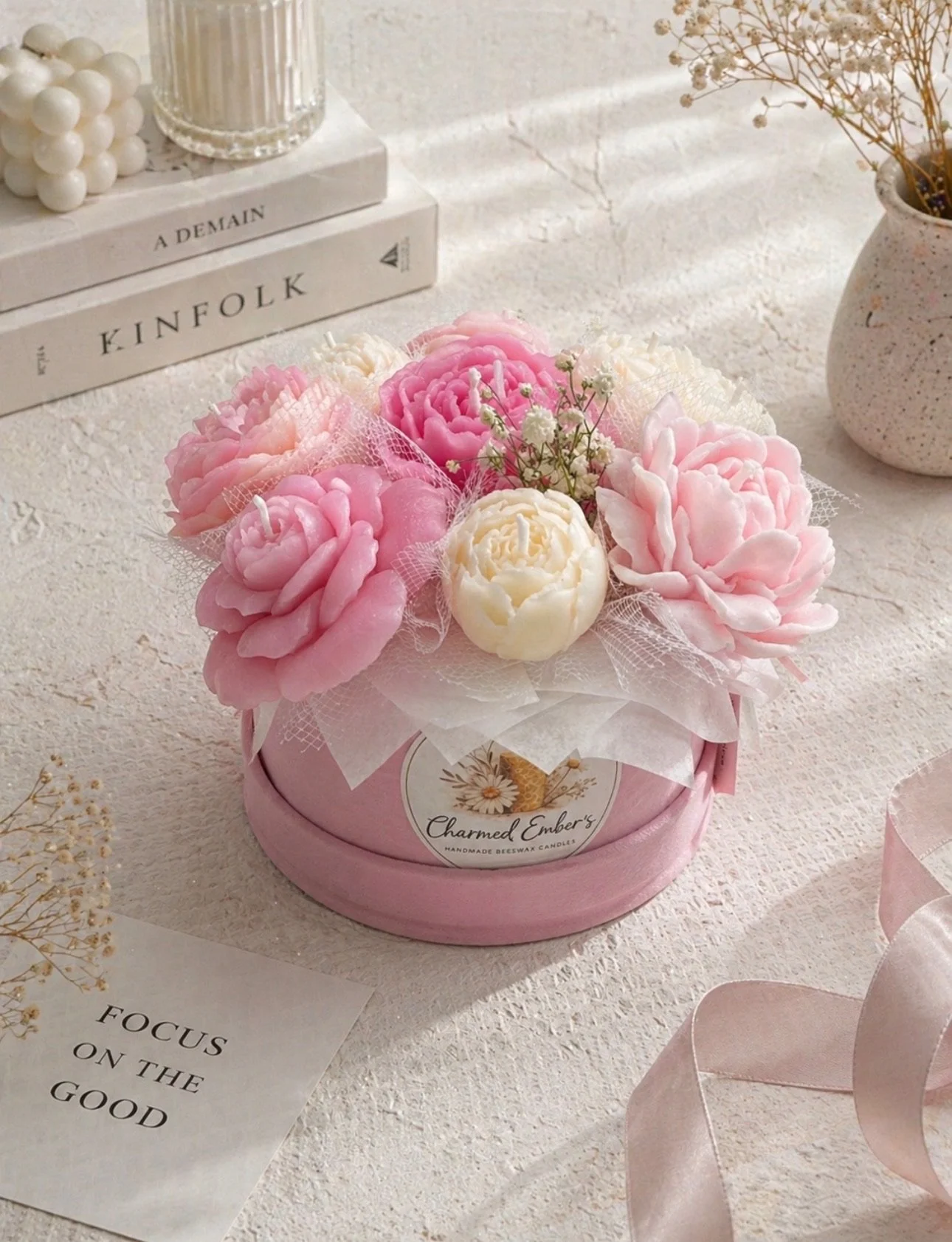 Petite Rose Peony Bouquet