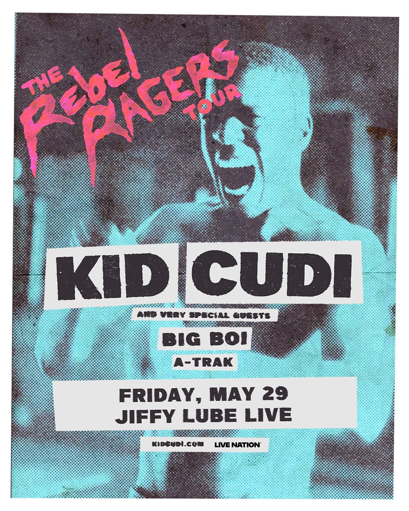 🚨 GIVEAWAY ALERT: SEE KID CUDI LIVE! 🚨
We&rsquo;re teaming up with @livenation to give away a TON of tickets this year, and we&rsquo;re kicking things off with @kidcudi at @jiffylubelive!
Want a pair of tickets? Here&rsquo;s how to enter:
1️⃣ TAG a