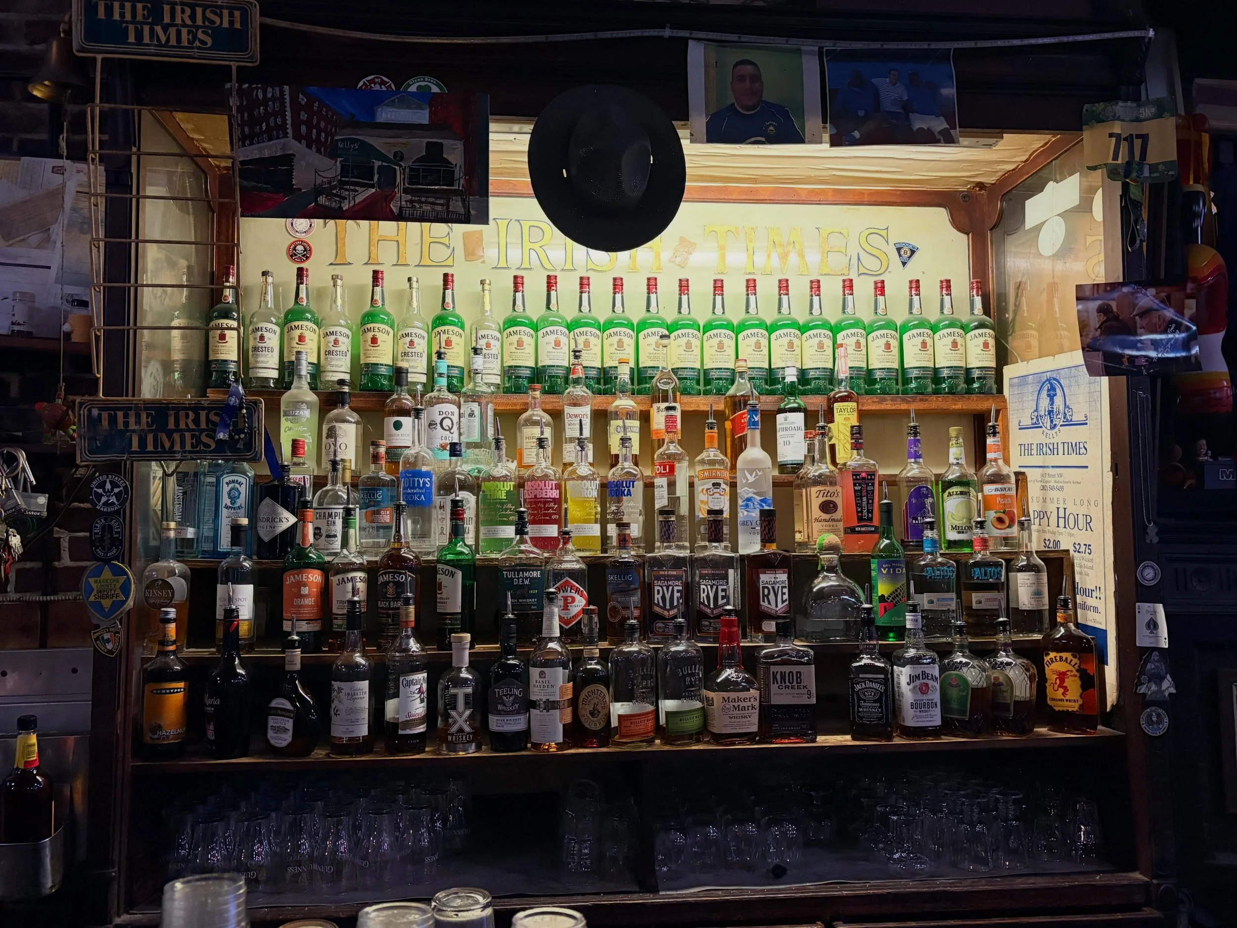 Today is a good day to drink a beer.

Bar opens every day at 12