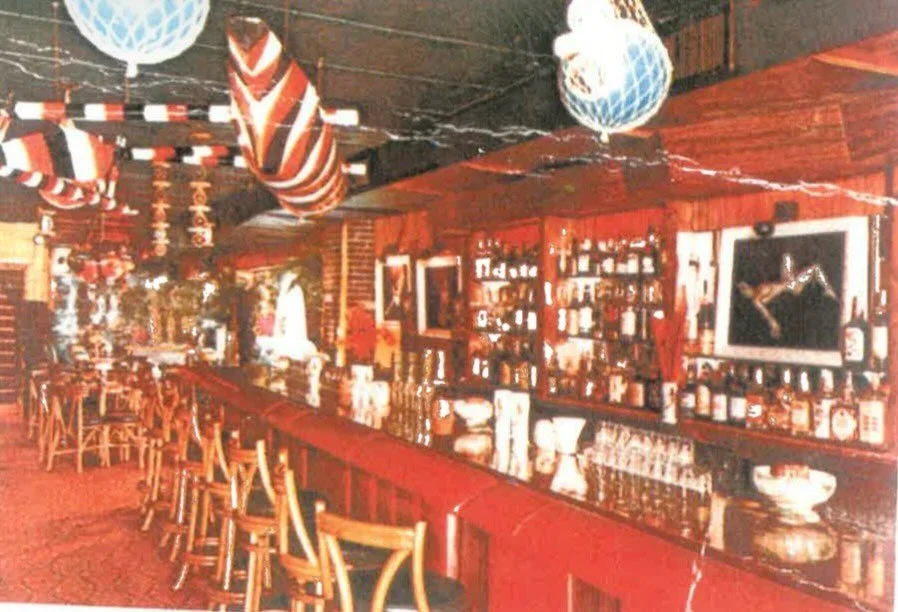 Look familiar?

Years before it was Club Swerve and home to @oliveandarrowdc  and @battingcageshow our basement looked a little different

Here is how it would have looked in the late 60s and early 70s as the Outrigger Lounge entertainment space for 