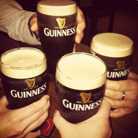 Guinness cheers