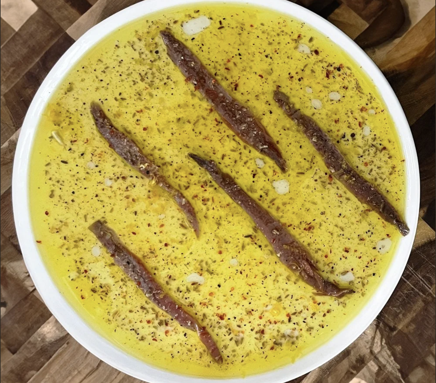 MARINATED ANCHOVIES