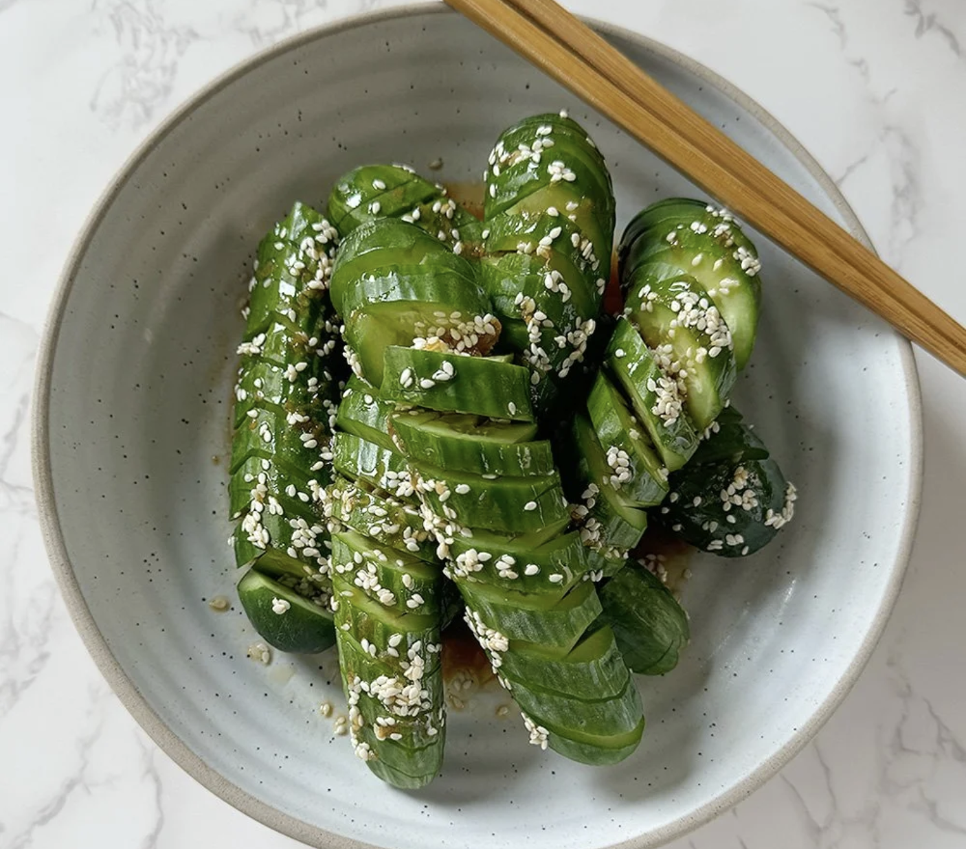 SPIRAL CUCUMBER SALAD